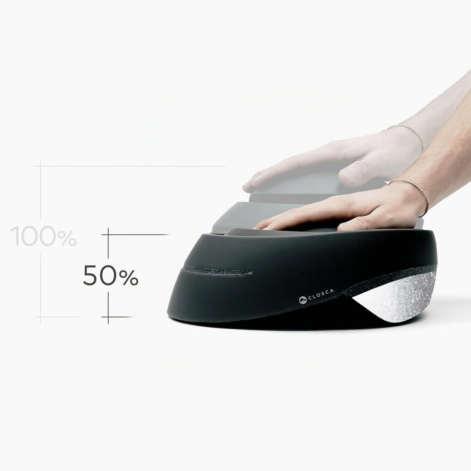 CLOSCA Casco Plegable para Bicicleta y Patinete eléctrico. Casco Homologado | Casco de bici para adulto. Casco certificado para bici y patinete eléctrico. Casco urbano ideal para moverse por la ciudad.
