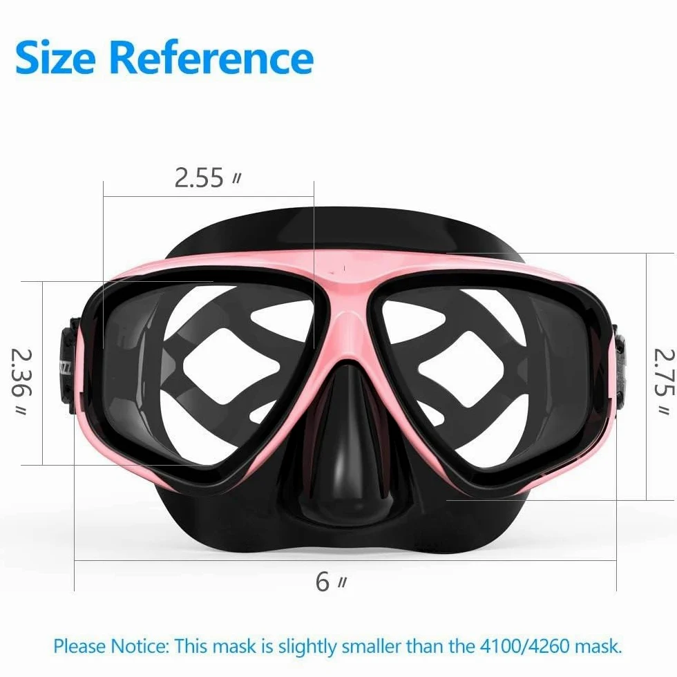 Máscara de Snorkel Máscara de buceo antiempañamiento para esnórquel, gafas de buceo con foca, máscara de buceo de vidrio templado, gafas para hombres y mujeres Kit de de Buceo(Mirrored yellow set)