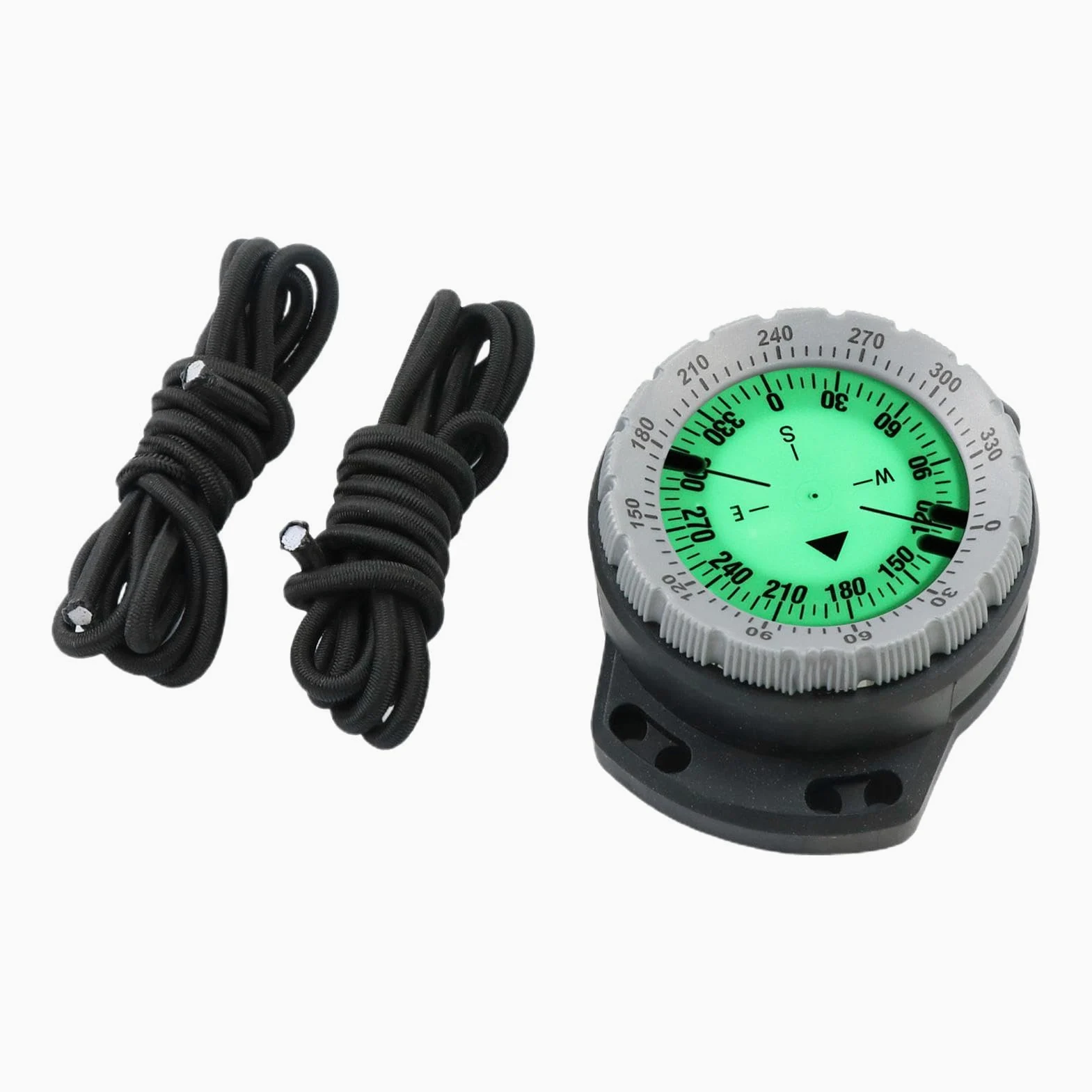 Brújula de navegación submarina | Brújula de buceo impermeable | Brújula de buceo, Brújula de buceo impermeable con cuerda y ventana lateral para una navegación precisa