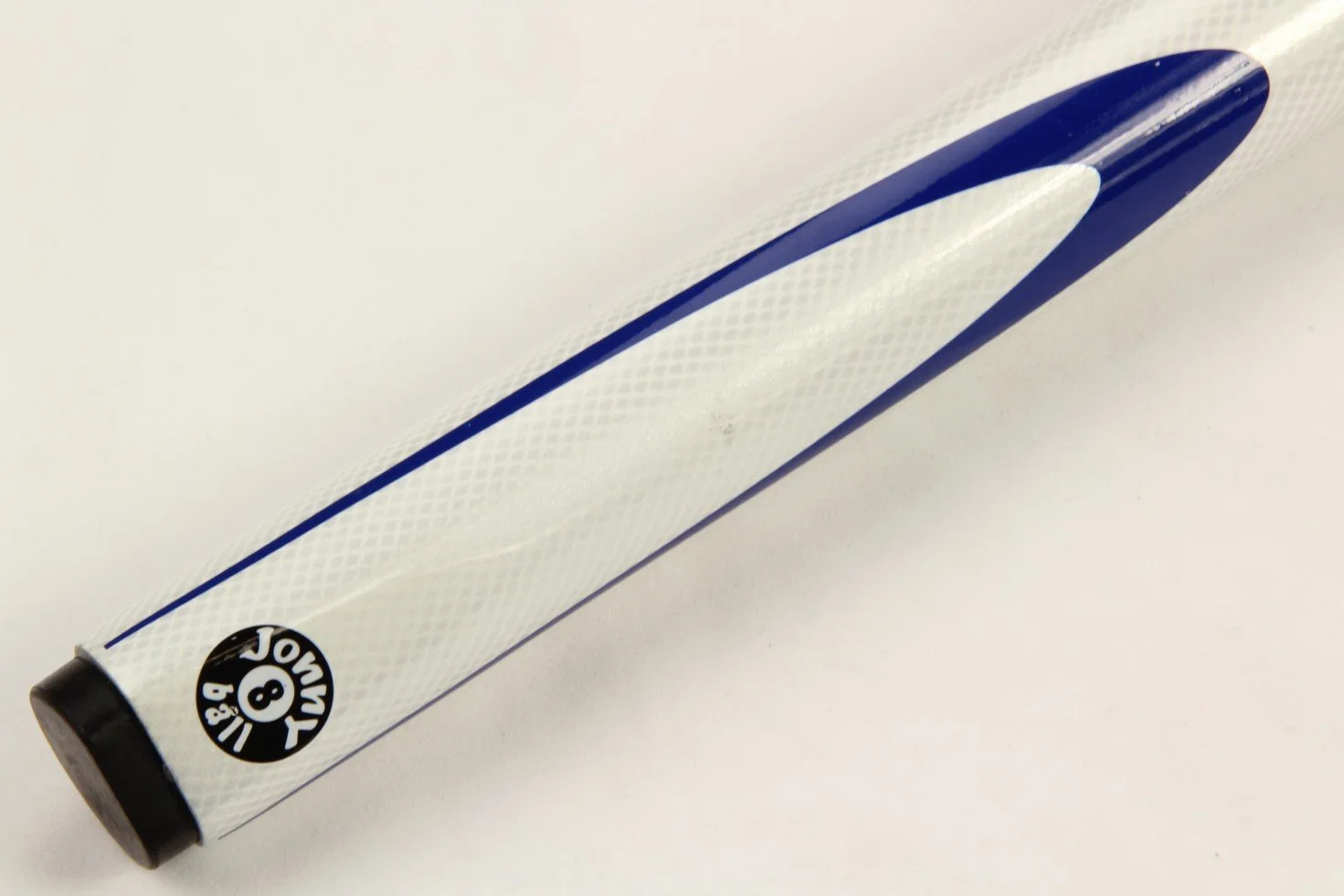 Inferno Taco de billar 2 piezas punta 9 mm grafito 144,78 cm blanco