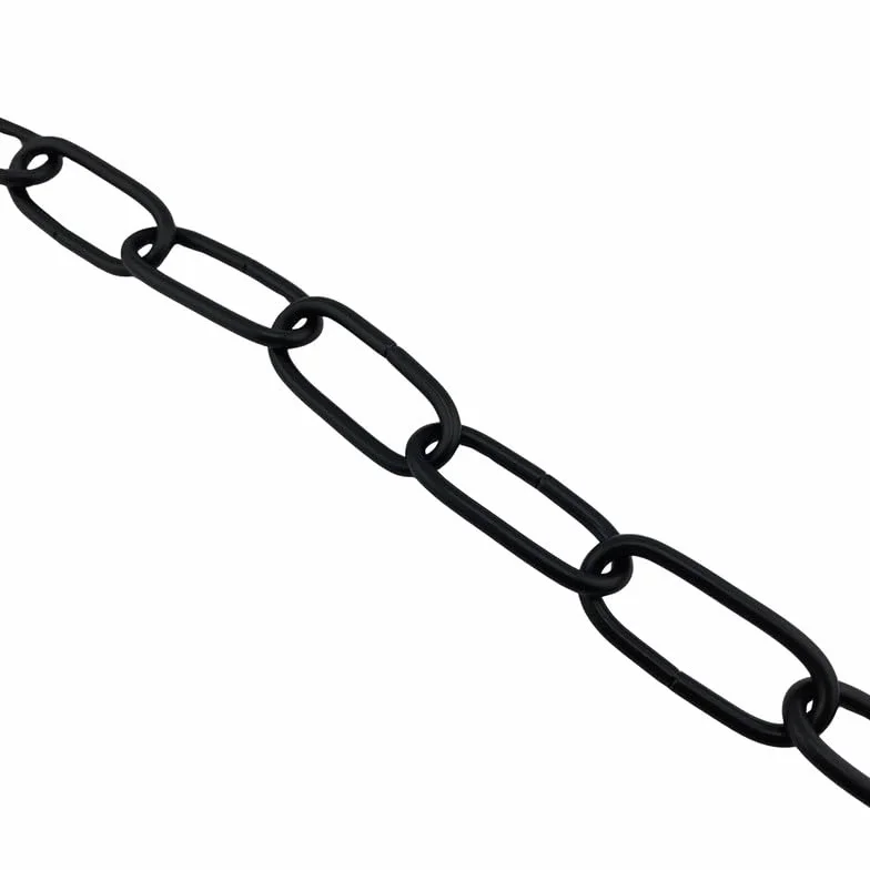 ORION LIGHTSTYLE Cadena para lámpara de araña 1 m hierro 4 mm negro