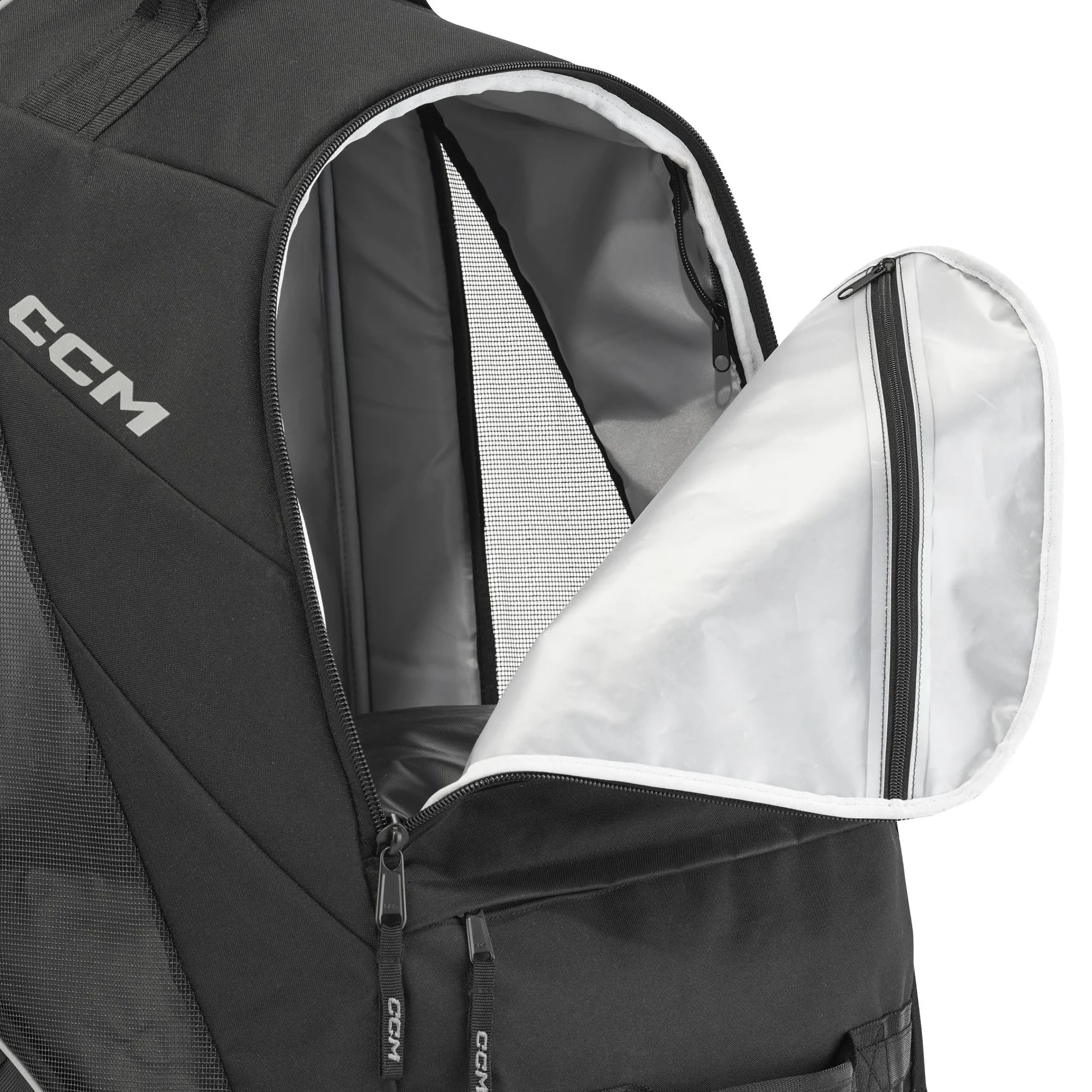 CCM Mochila con ruedas para hockey sobre hielo, 18 WH