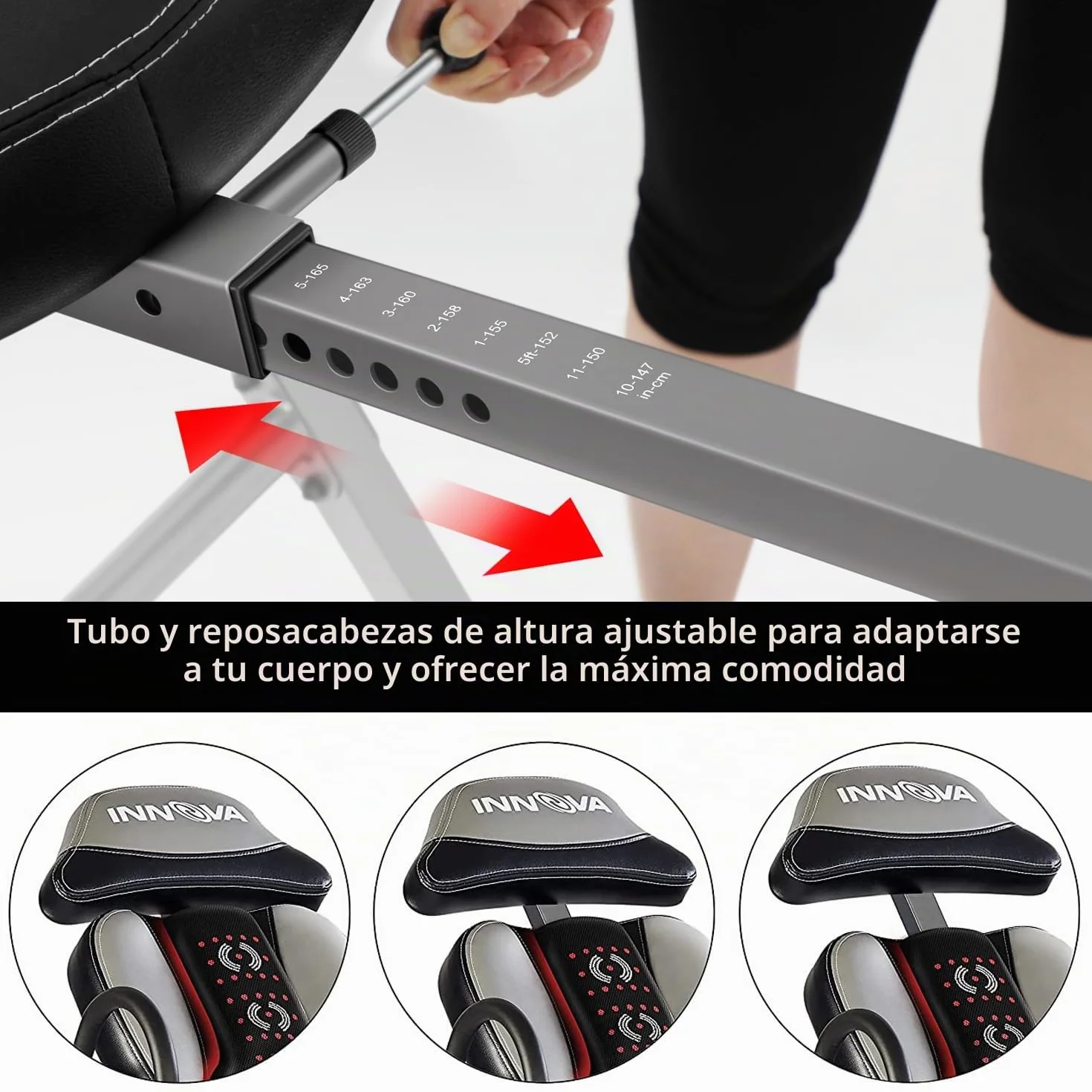 ITM5900 Tabla de inversión avanzada de calor y masaje