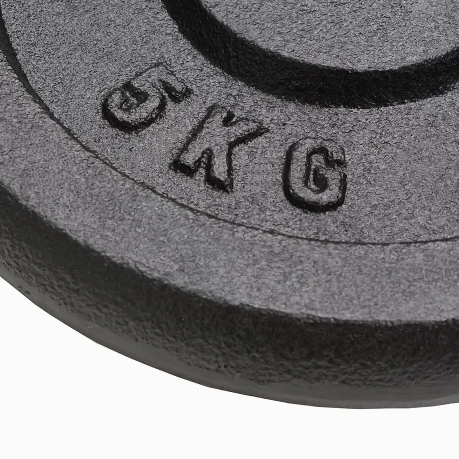Homgoday Juego de Pesas de Hierro Fundido 2x10kg + 2x5kg, Adecuado para Barra de 30mm, Entrenamiento Muscular en Casa o Gimnasio