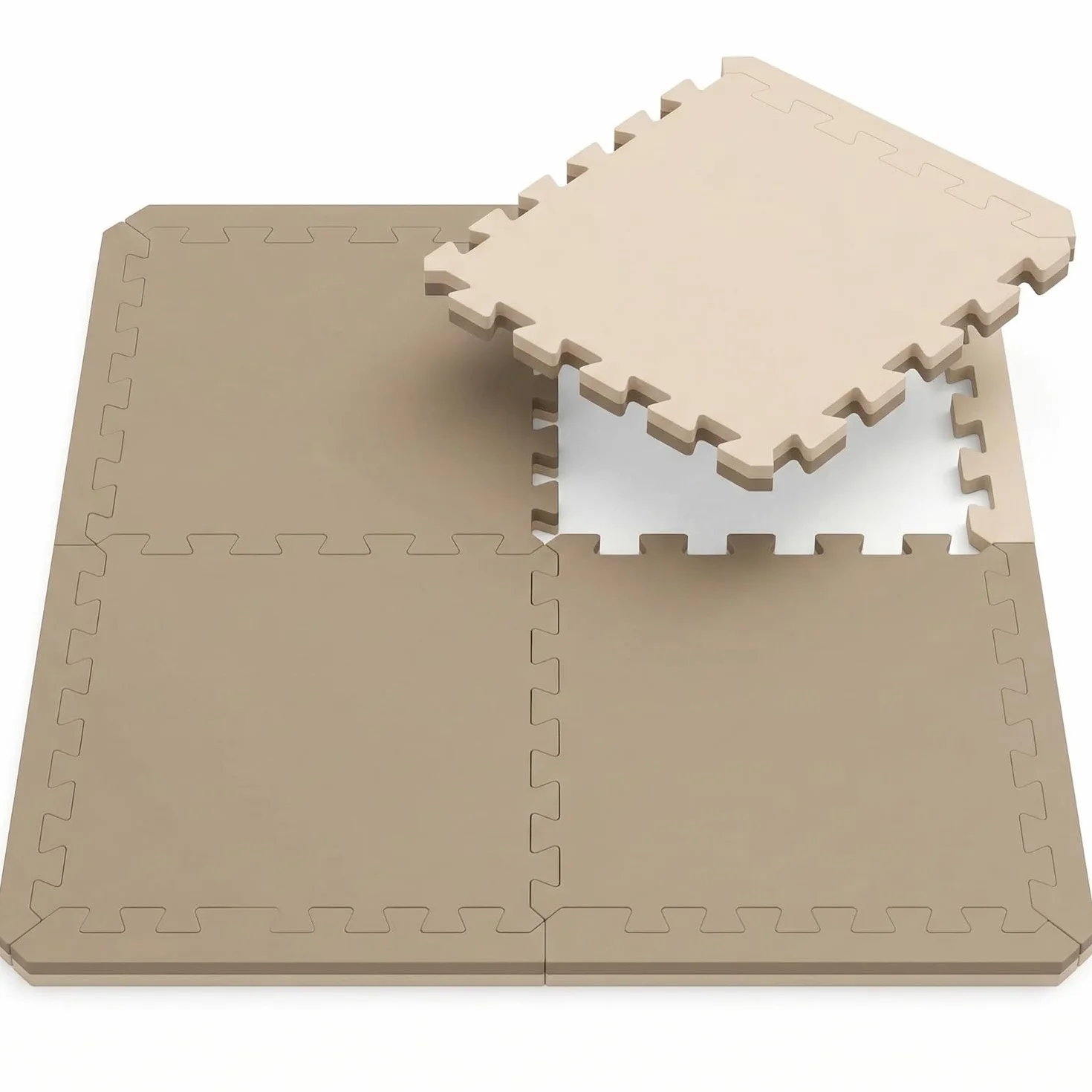 eyepower 4,8 m² Suelo Gym 2cm - Juego de 12 Esterillas 63x63cm - Alfombra Goma EVA Grande - Gym Mat Suelo de Gimnasio Tatami Puzzle Esterilla Maquinas Fitness Colchoneta Judo Suelo Espuma Floor Mat