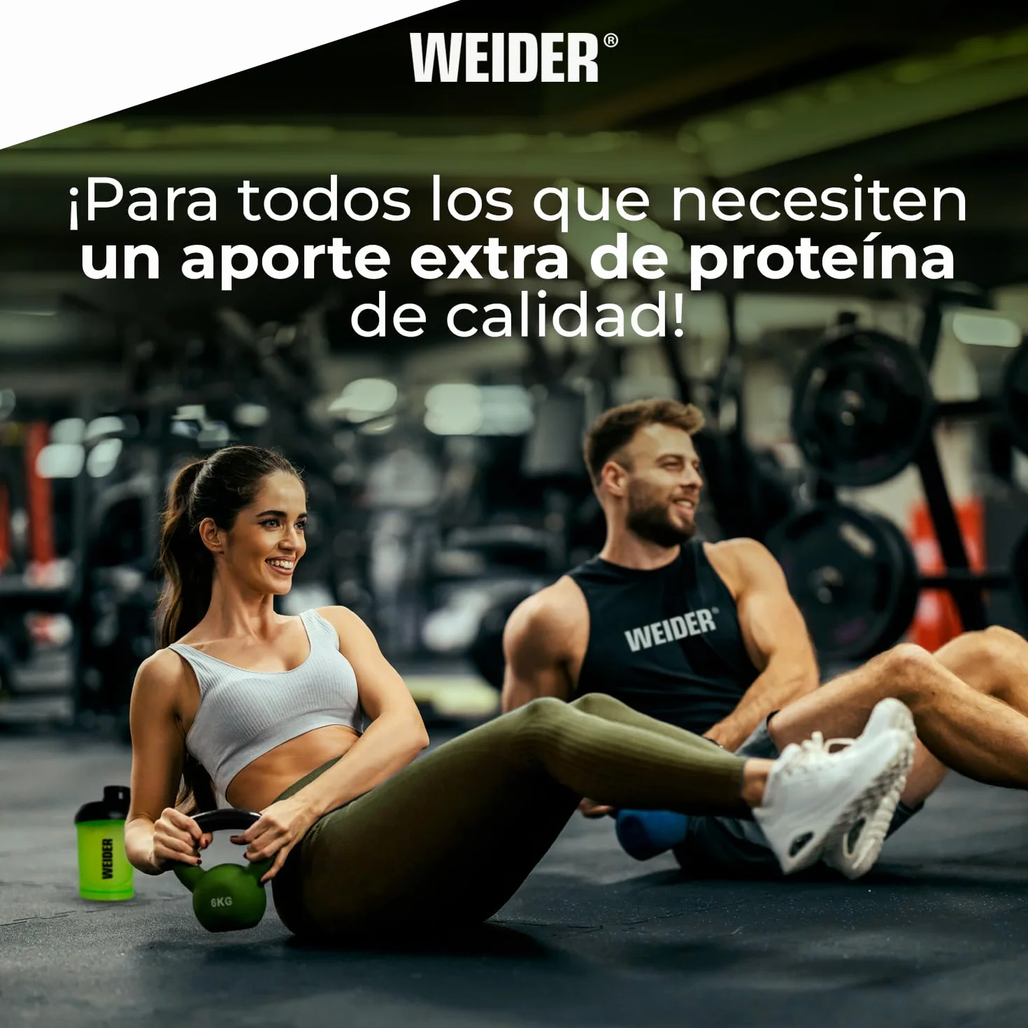 Weider Vegan Protein 750g Vainilla Proteína Vegana 23g Aislada Guisante Arroz Vitamina B12 Stevia Sin Gluten Sin Azúcar