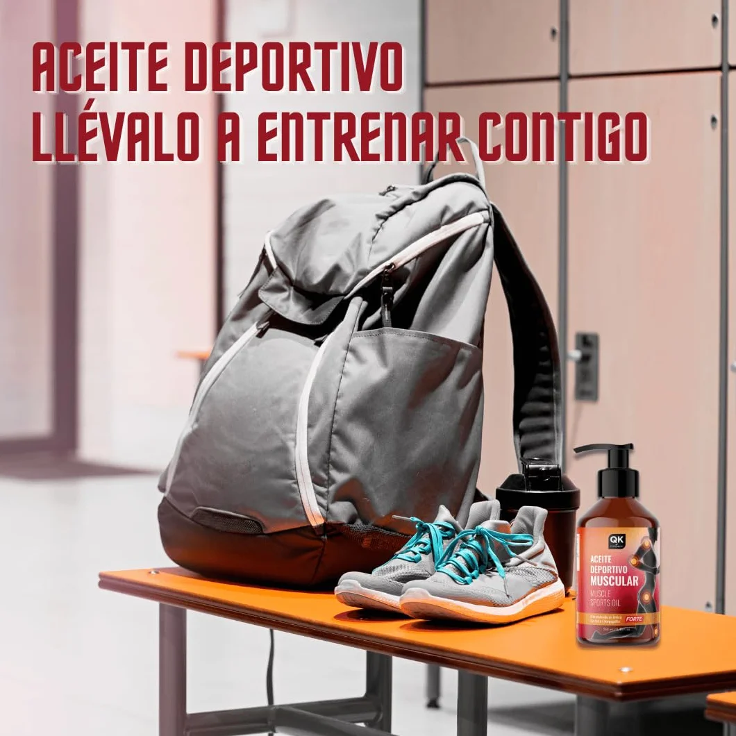 Aceite Deportivo Muscular 250 ml con Árnica, Gaulteria y Harpagofito