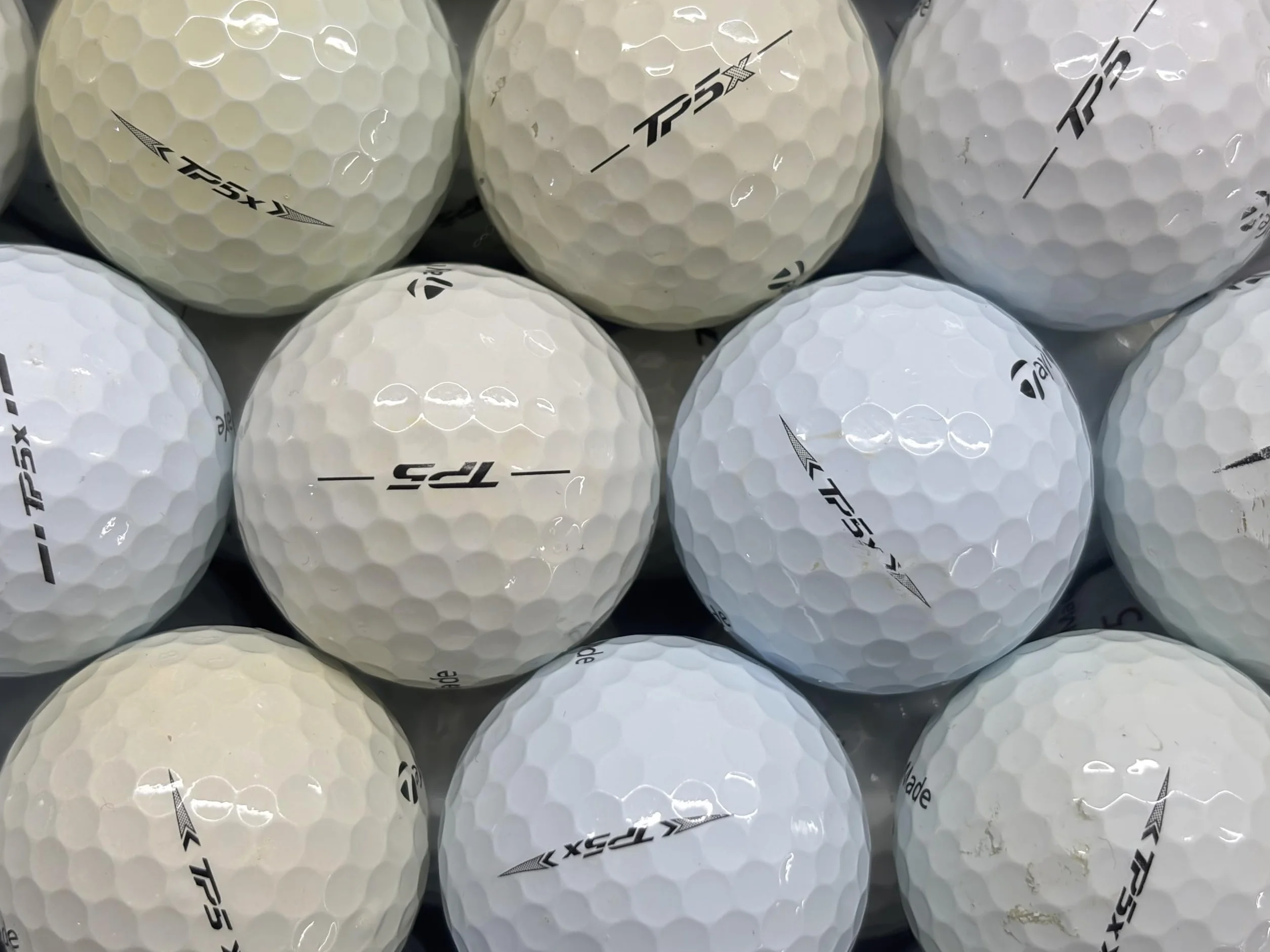 24 pelotas de golf TP5/TP5X para TaylorMade - Grado A/Grado B
