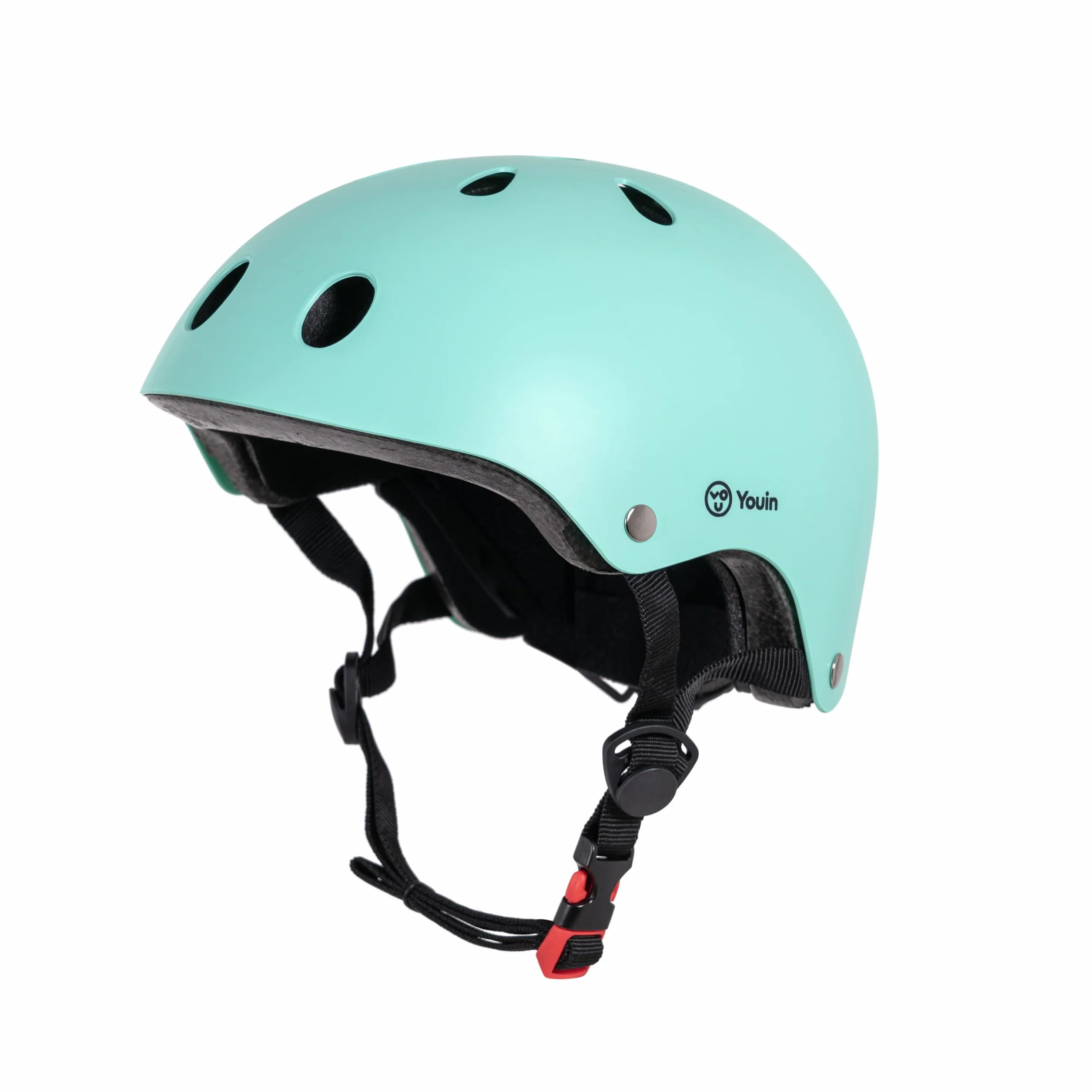 Youin Casco Infantil Ajustable Mint para Bicicleta y Patinete, Homologado EN1078, Ligero con Ventilación y Forro Extraíble, Tallas S 48-53 cm y M 54-57 cm