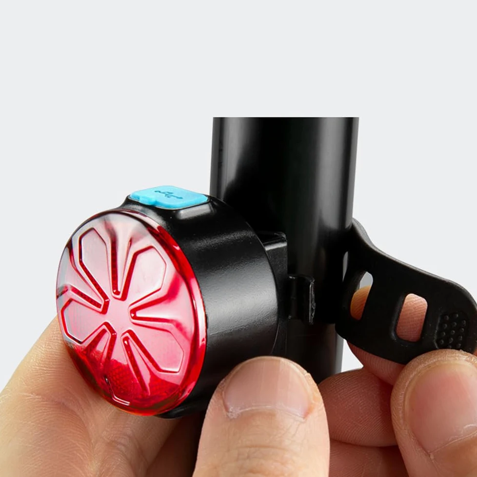 Luces traseras para Bicicleta, Luces para Ciclismo Nocturno, Luces para Bicicletas de montaña y Carretera, Accesorios de Carga para Bicicletas