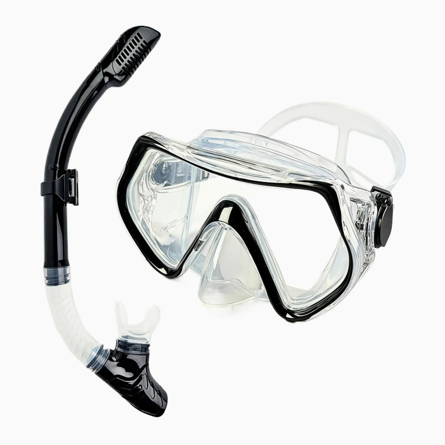 Máscara de Snorkel for Nadar | Lente Vidrio Templado y Hebilla liberación rápida | Equipo Deportes oceánicos