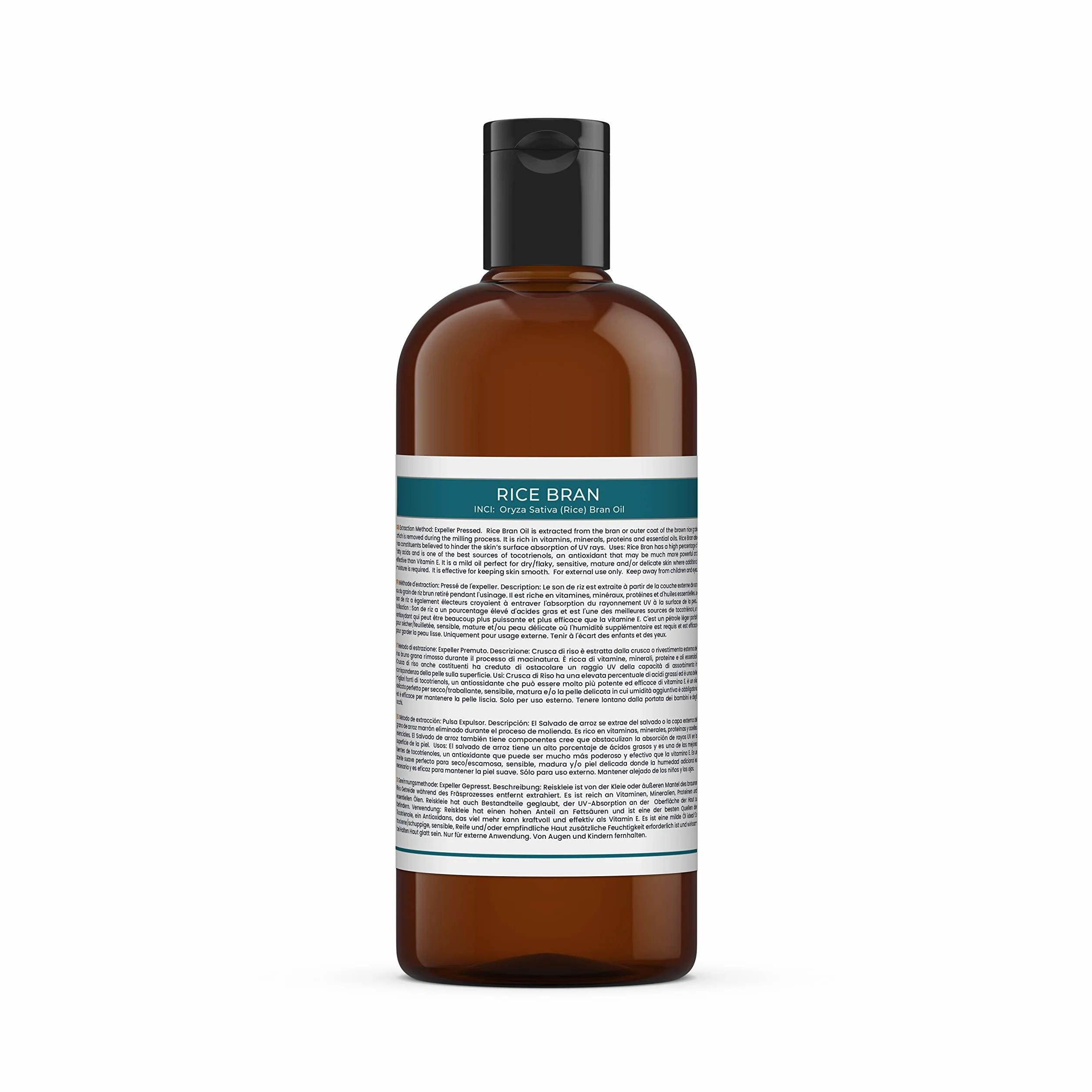 Aceite esencial de Arroz Salvado 500 ml 100% puro