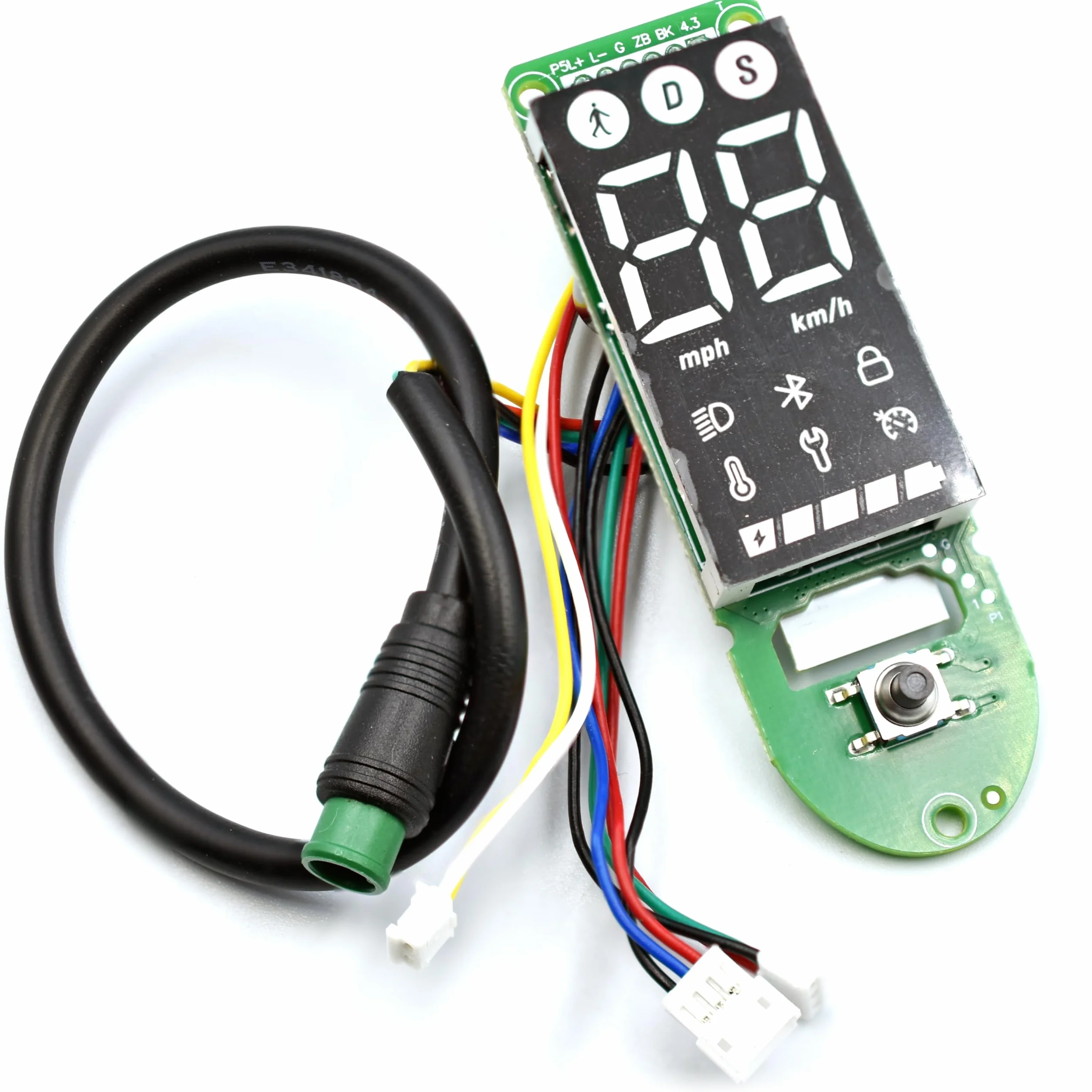 myBESTscooter - Placa de salpicadero BLE LED para Xiaomi 4 Scooter eléctrico
