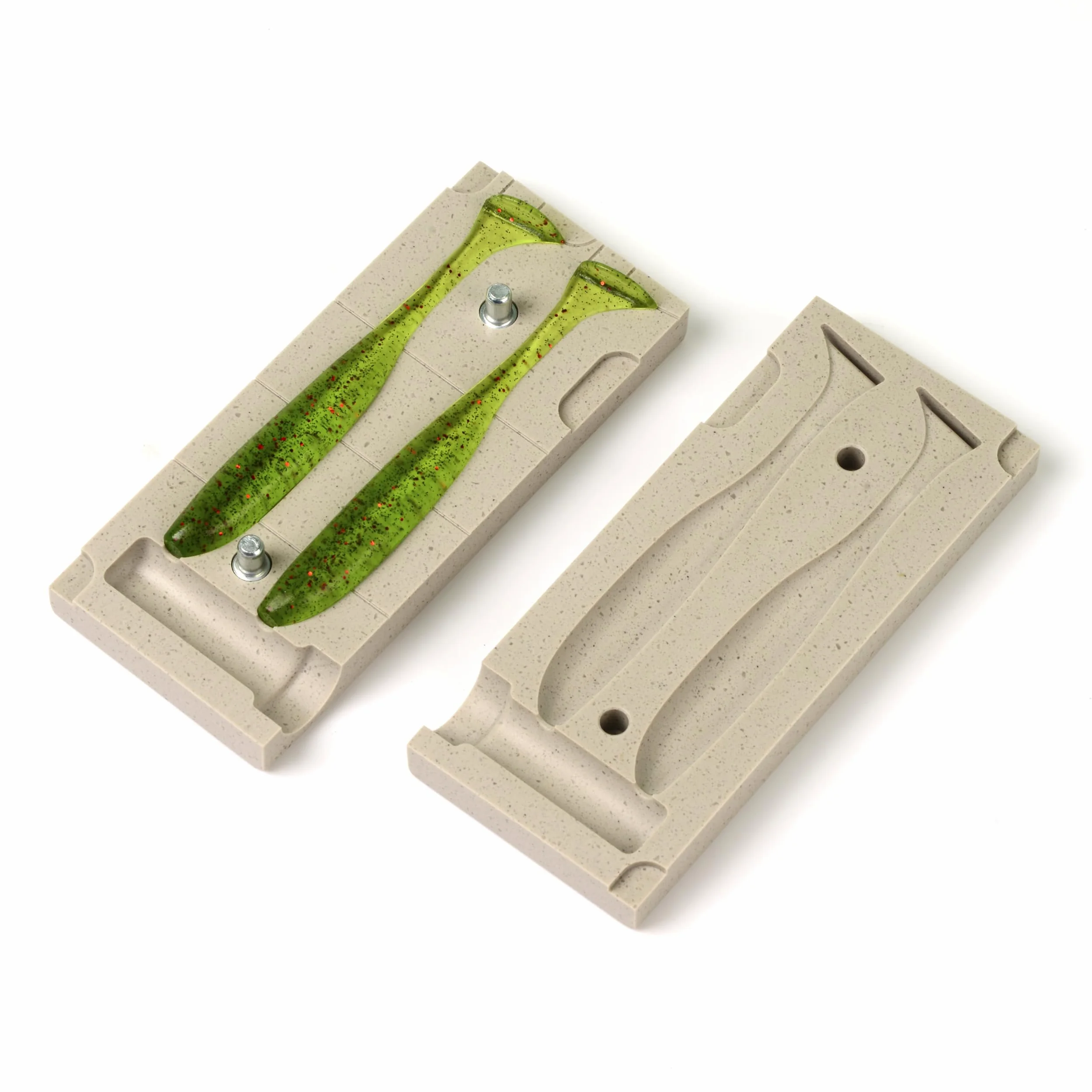 Soft Plastiс - Moldes para hacer señuelos de inyección, señuelos de pesca, Keitech Easy Shiner, 4 pulgadas, dos cavidades