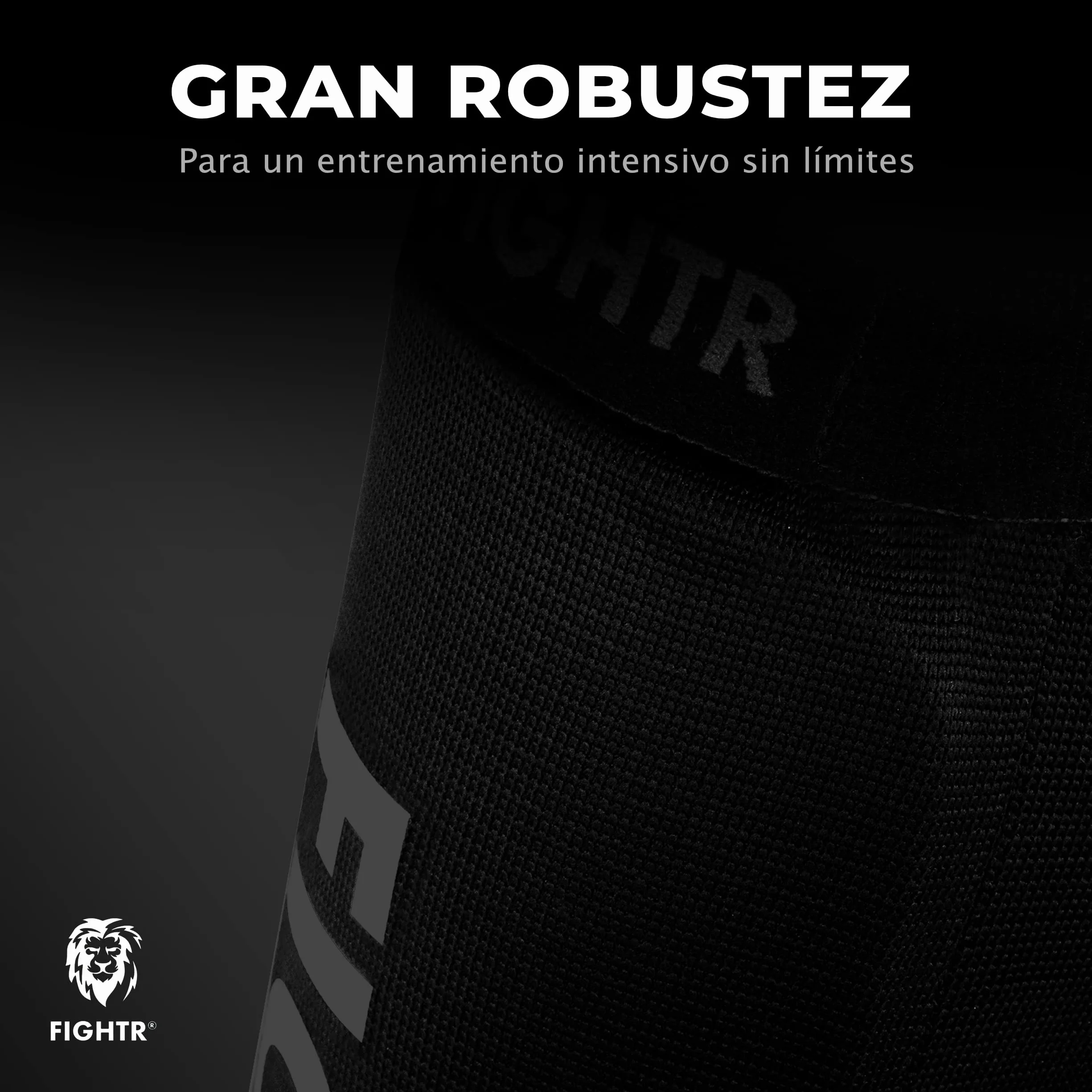 FIGHTR® Espinilleras - con Ajuste Acolchado Ideal | Espinilleras para Patadas en Kickboxing, MMA, Muay Thai y Otras Artes Marciales