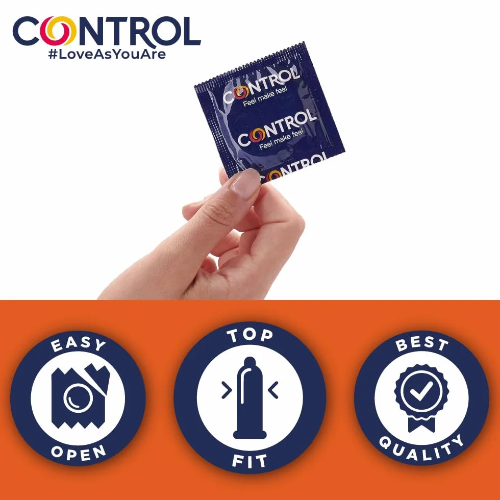 Control Preservativos Finissimo Original Caja Pack Ahorro 24 Condones Súper Finos Extra Sensibilidad Lubricados