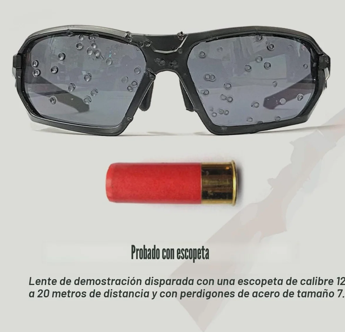 HTS HUNTERSKY Q37 Gafas de sol tácticas de caza polarizadas antivaho, de grado militar, protección contra impactos balísticos, para golf, motocicleta, equitación, correr, conducción, área de pistola