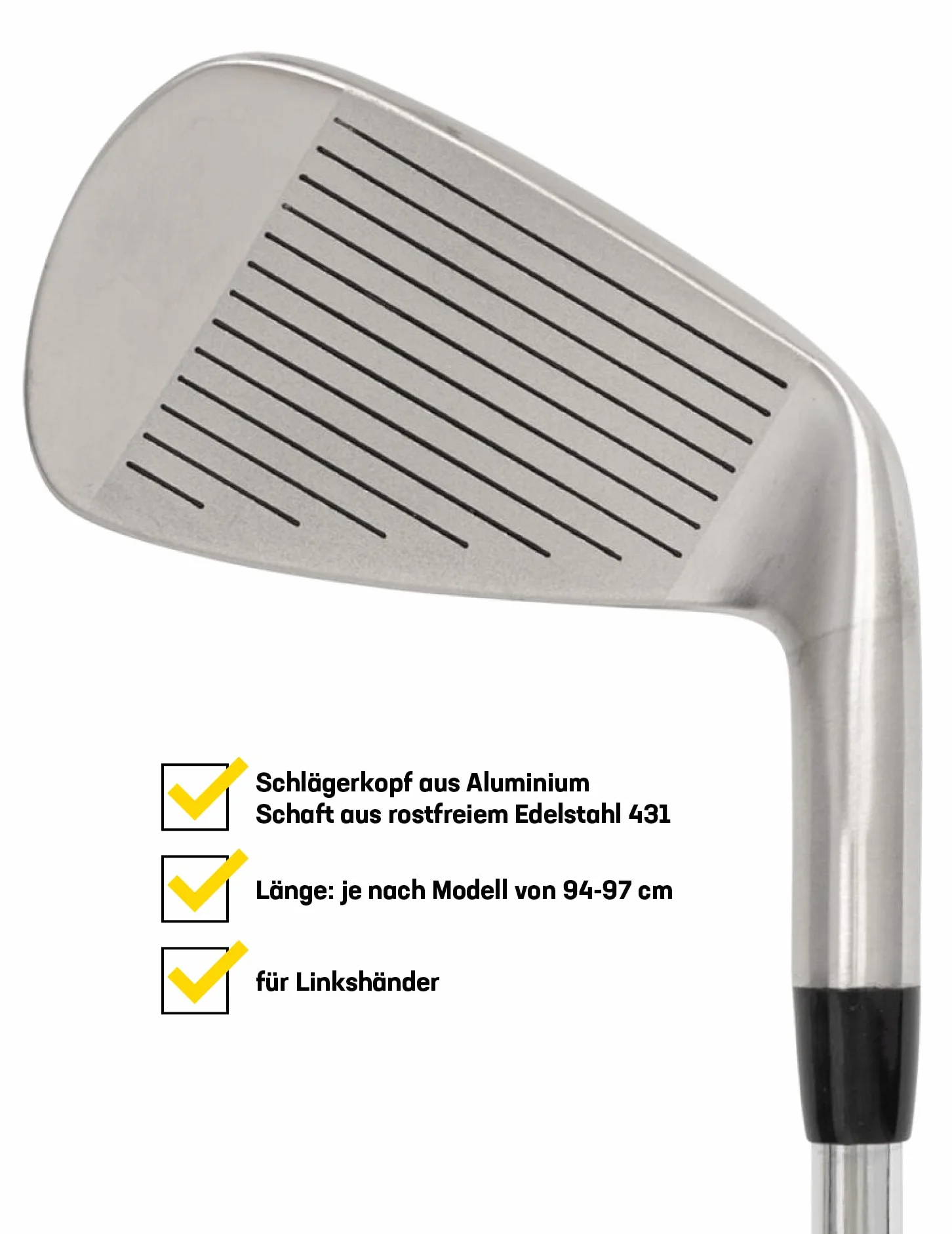 JELEX Palo de golf de hierro acero inoxidable Iron Golfsport Hierro 3-6