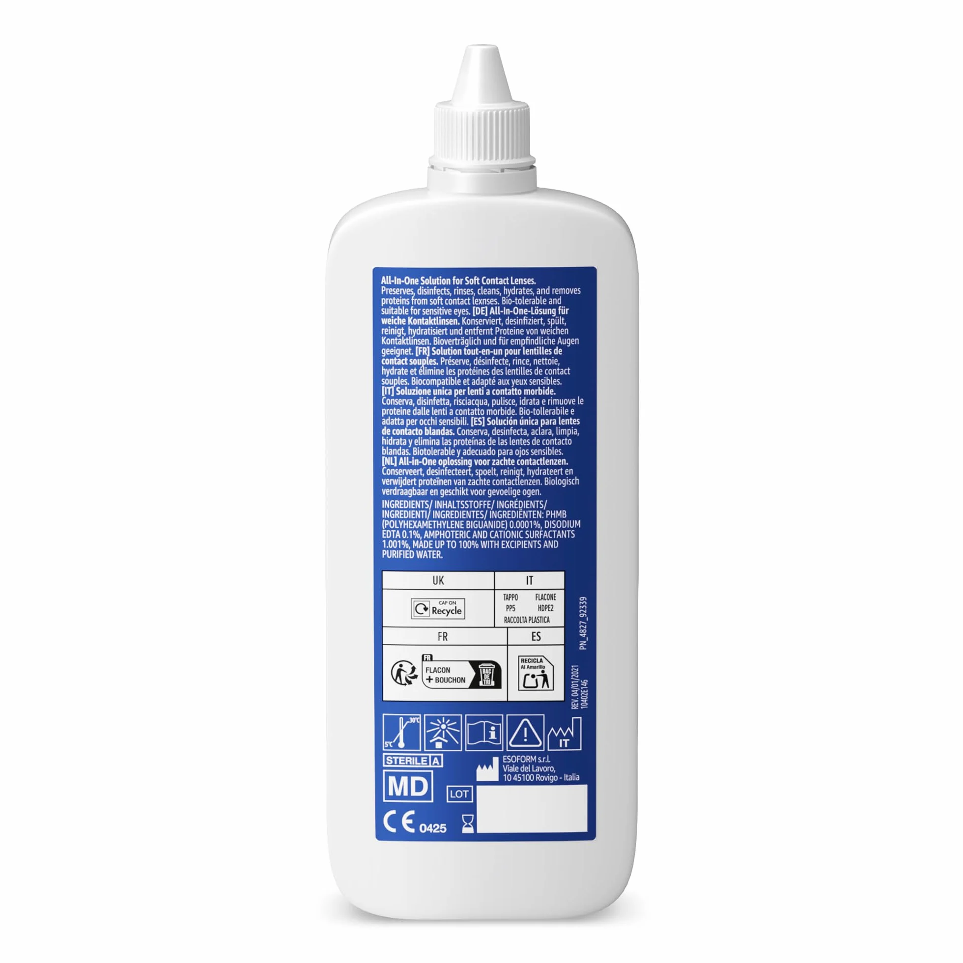 Amazon All-In-One Contact Lens Solution 2 x 250 ml