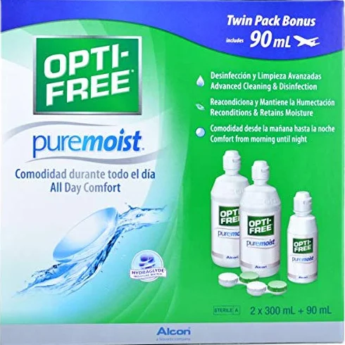 Alcon OPTI-FREE PUREMOIST 2x300ml + 1x90ml