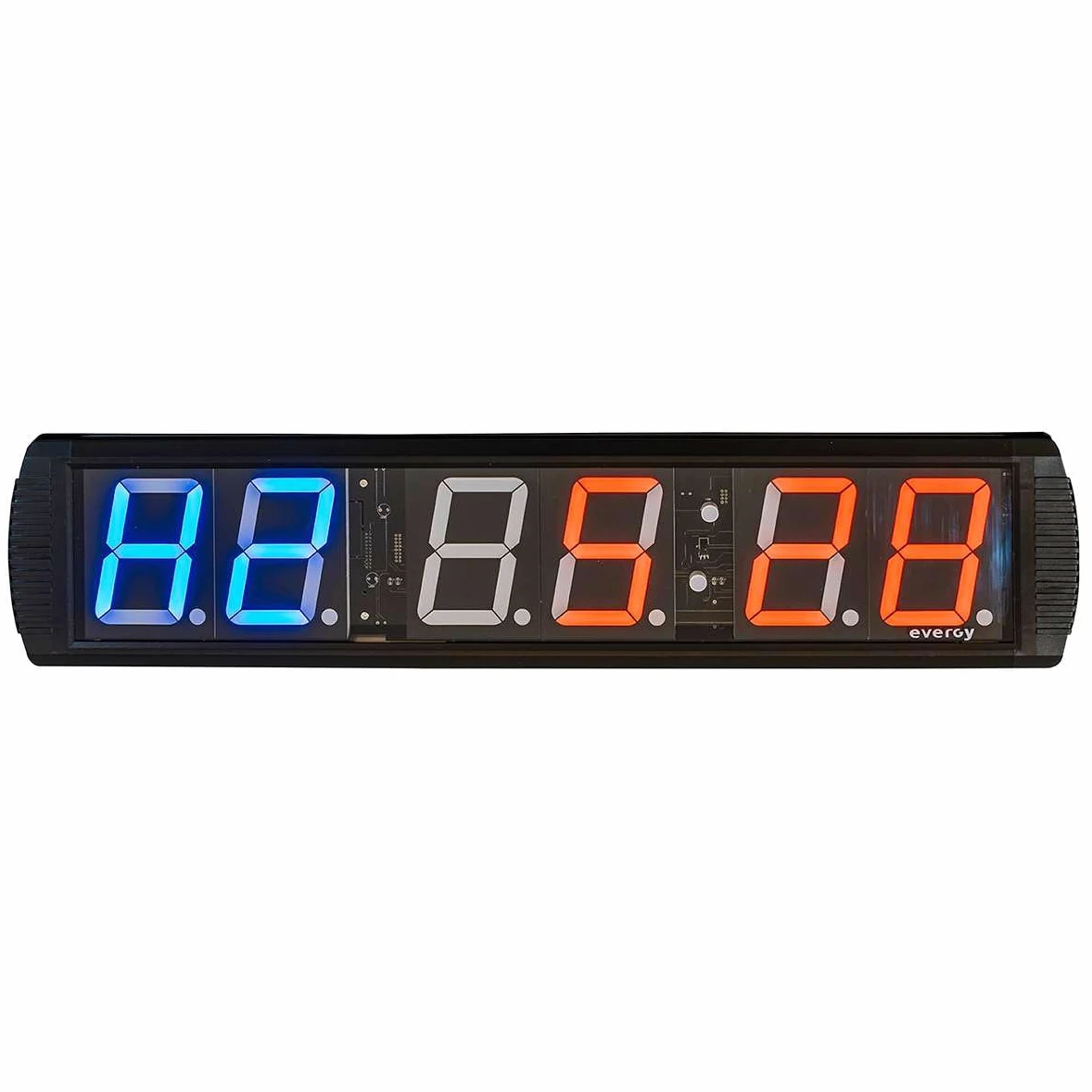 Cronómetro Digital evergy. Temporizador para Tus Series. Cronometro oposiciones. Reloj Gimnasio cronometro. Reloj Crossfit. Timer Reloj Digital Pared. Cronometros Deportivos. Reloj cronometro