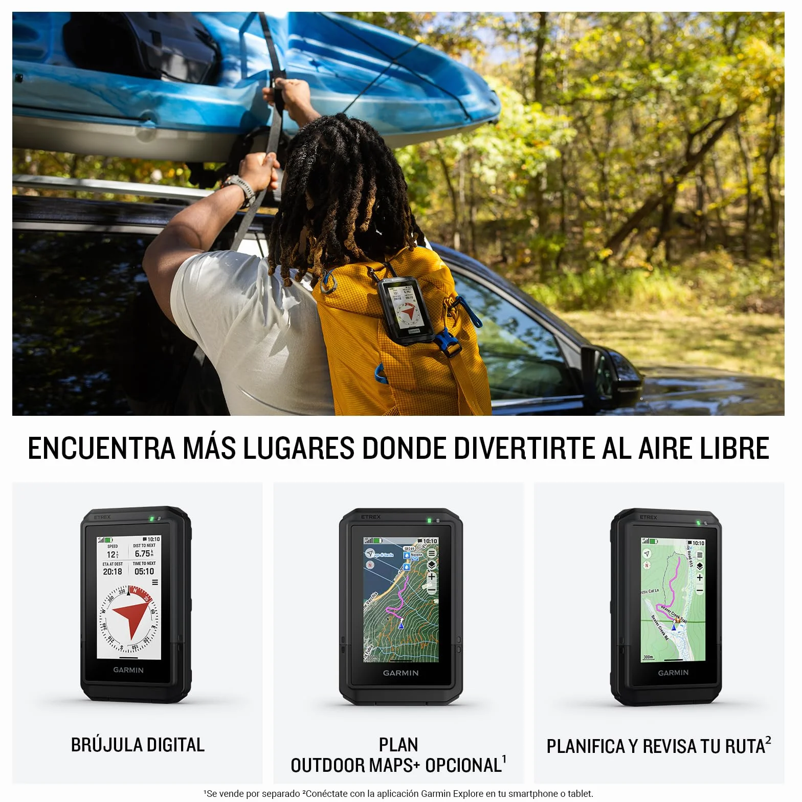 Garmin eTrex Touch, GPS de Mano con Pantalla Táctil, Mapas TopoActive de Europa preinstalados, Diseño Resistente y avanzado, Autonomía de Larga duración de hasta 130 Horas