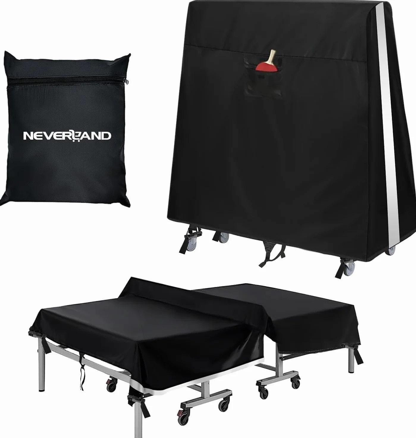 NEVERLAND Funda Mesa Ping Pong Exterior Oxford Impermeable 165x70x185 cm