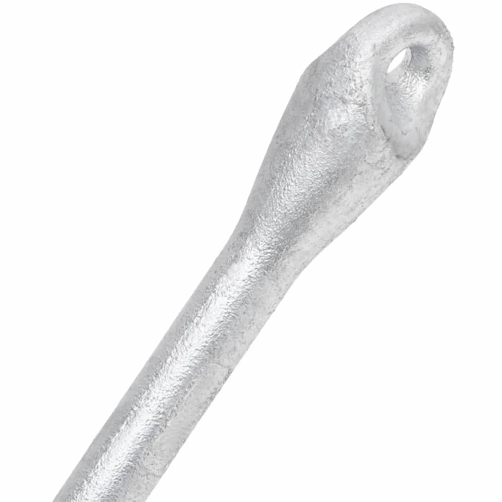Ancla plegable (6 kg, hierro fundido galvanizado en caliente