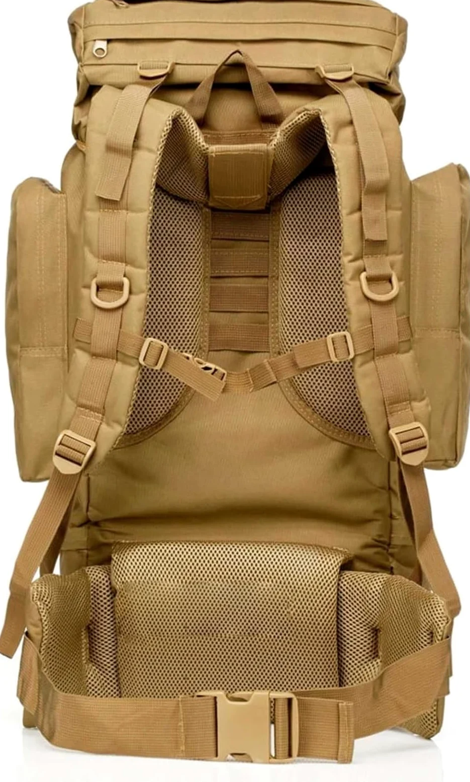 Mochila Viaje Mochila Montaña Deporte Al Aire Libre Ripstop E Impermeable De La Mochila Que Viaja De La Pesca Empacable Impermeable 70L Mochila Trekking(C)