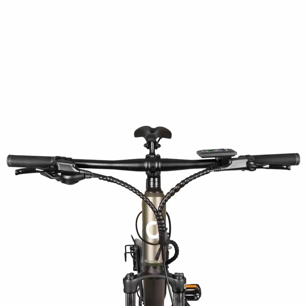 Cecotec Bicicleta Eléctrica de Montaña 29" Supreme. 120Km de Autonomía, Doble Suspensión, Cambio Shimano Cues de 10 Velocidades y Doble Disco de Freno Hidráulico Tektro