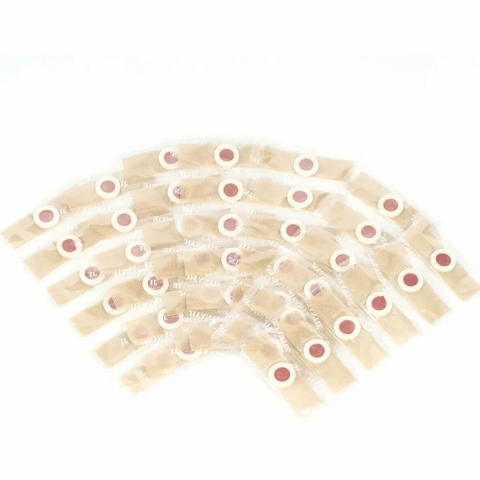 Almohadillas removedoras de callos para pies, 48 piezas, ácido salicílico, parche de verrugas plantares