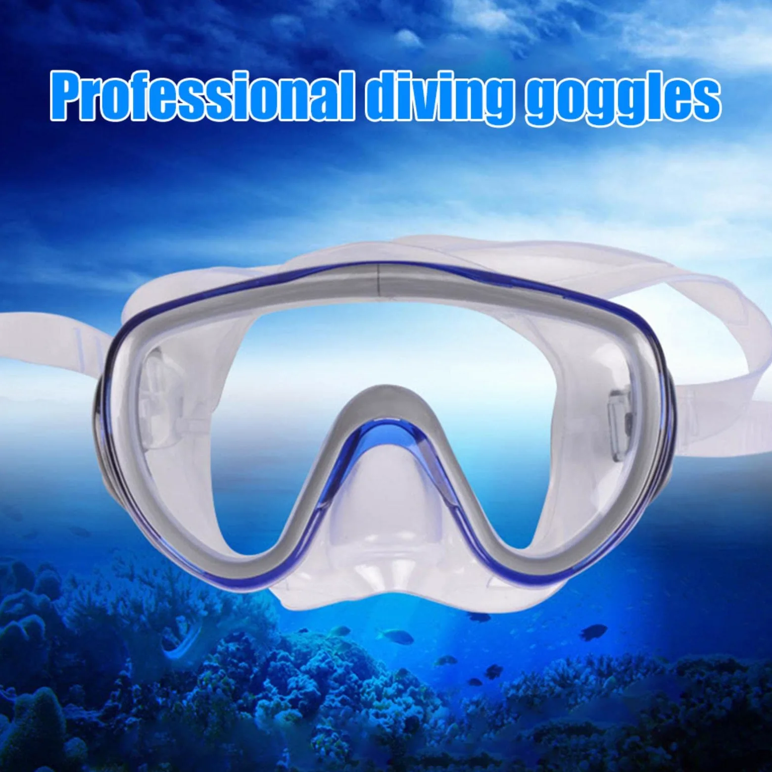 Gafas de natación, Gafas de natación Antideslizantes for Adultos, Deportes acuáticos, Buceo, esnórquel, Gafas, Accesorios