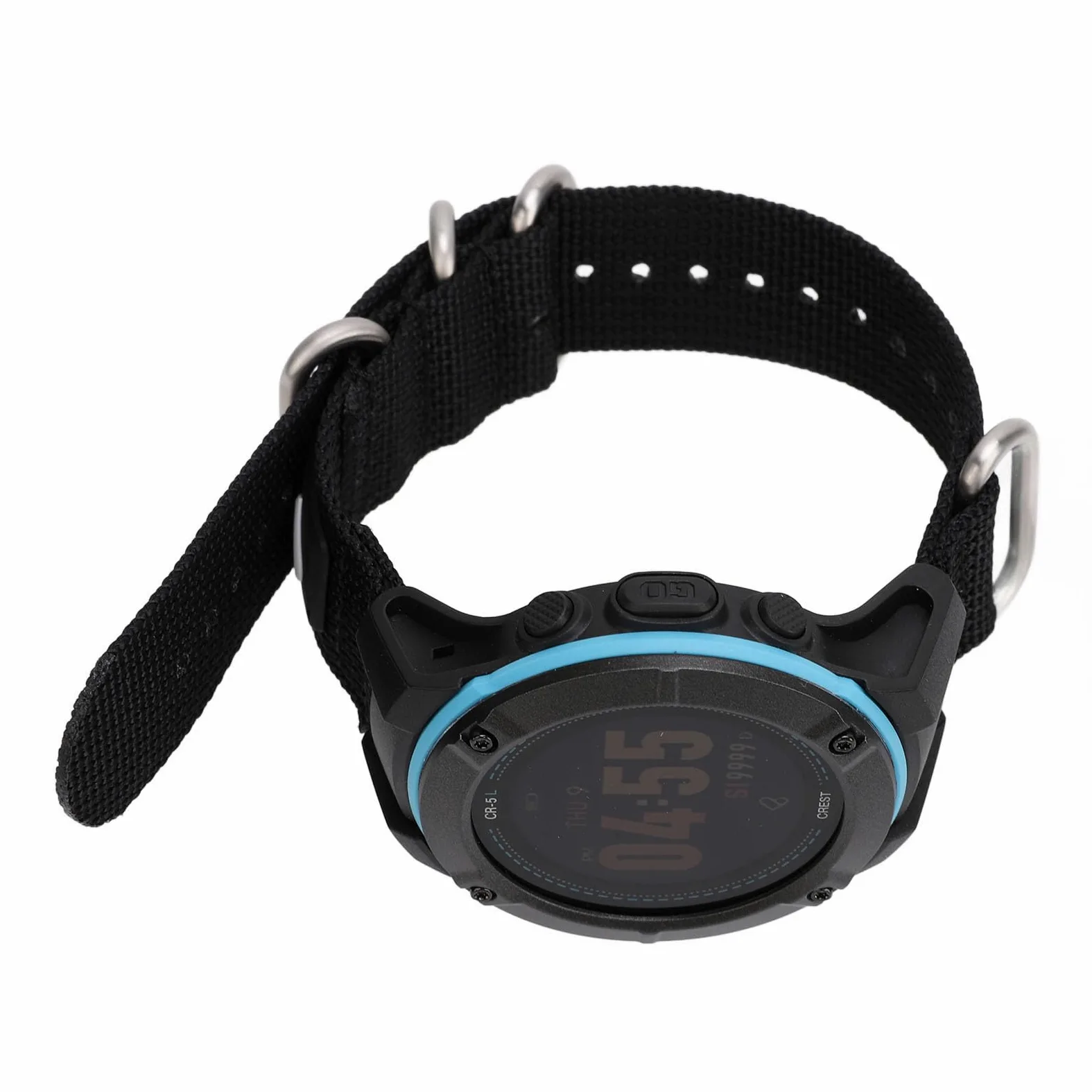 Reloj de Buceo con Computadora K1 Glass 316 Acero Inoxidable LED Bluetooth Reloj de Buceo Multifuncional para bajo el Agua 100 M de Profundidad Negro