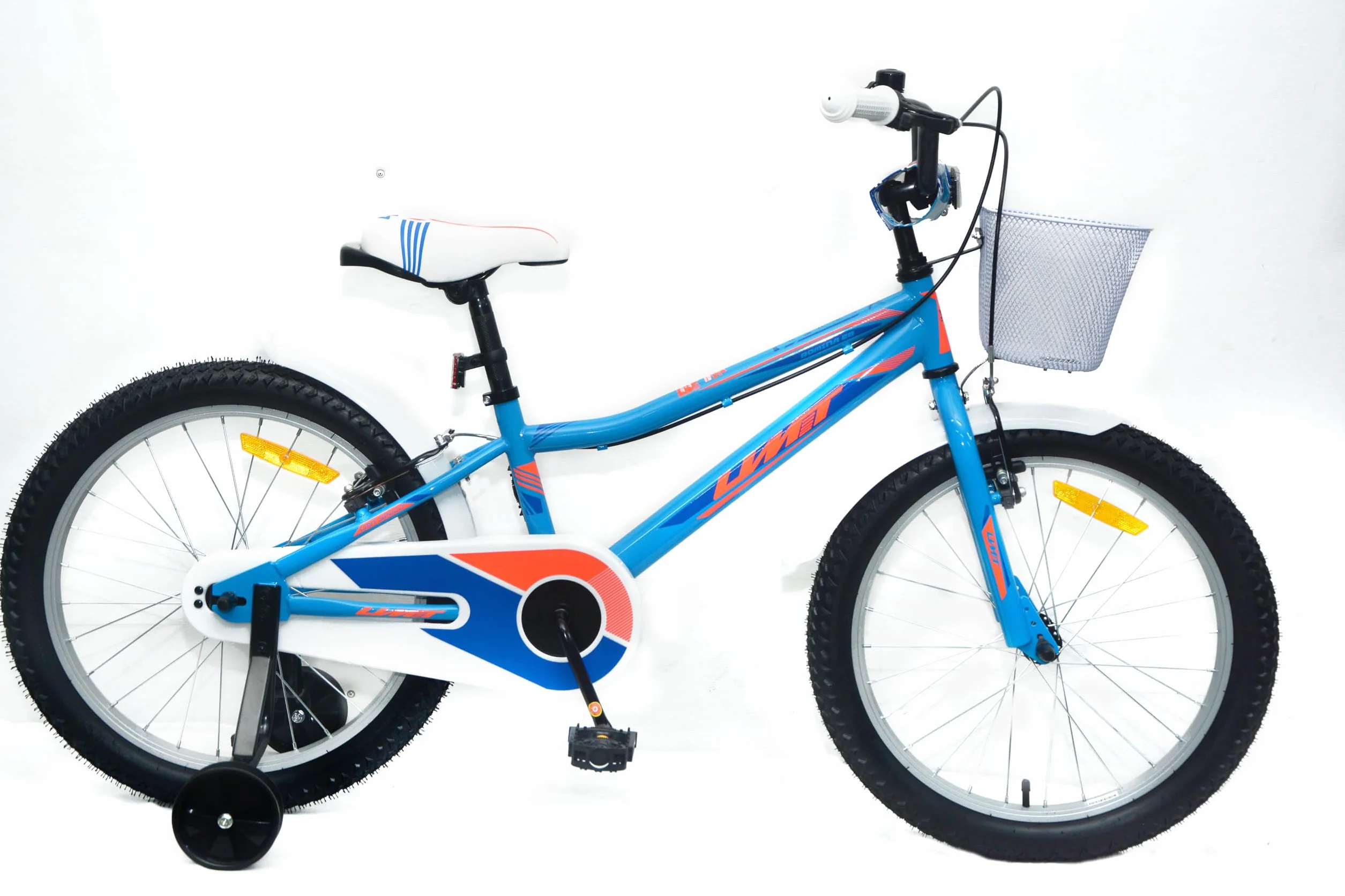 Bicicleta 20 Pulgadas Niña 6-9 Años Frenos V-Break Estabilizadores Cuadro Acero