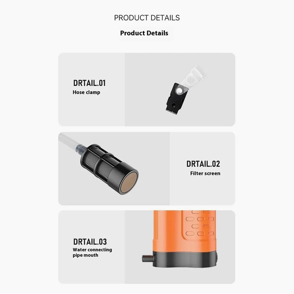 Filtro de Agua Personal de Emergencia para Exteriores, de Filtrado de 4 Etapas, Purificador de Agua Portátil, Filtro de Agua de Supervivencia para Emergencias.
