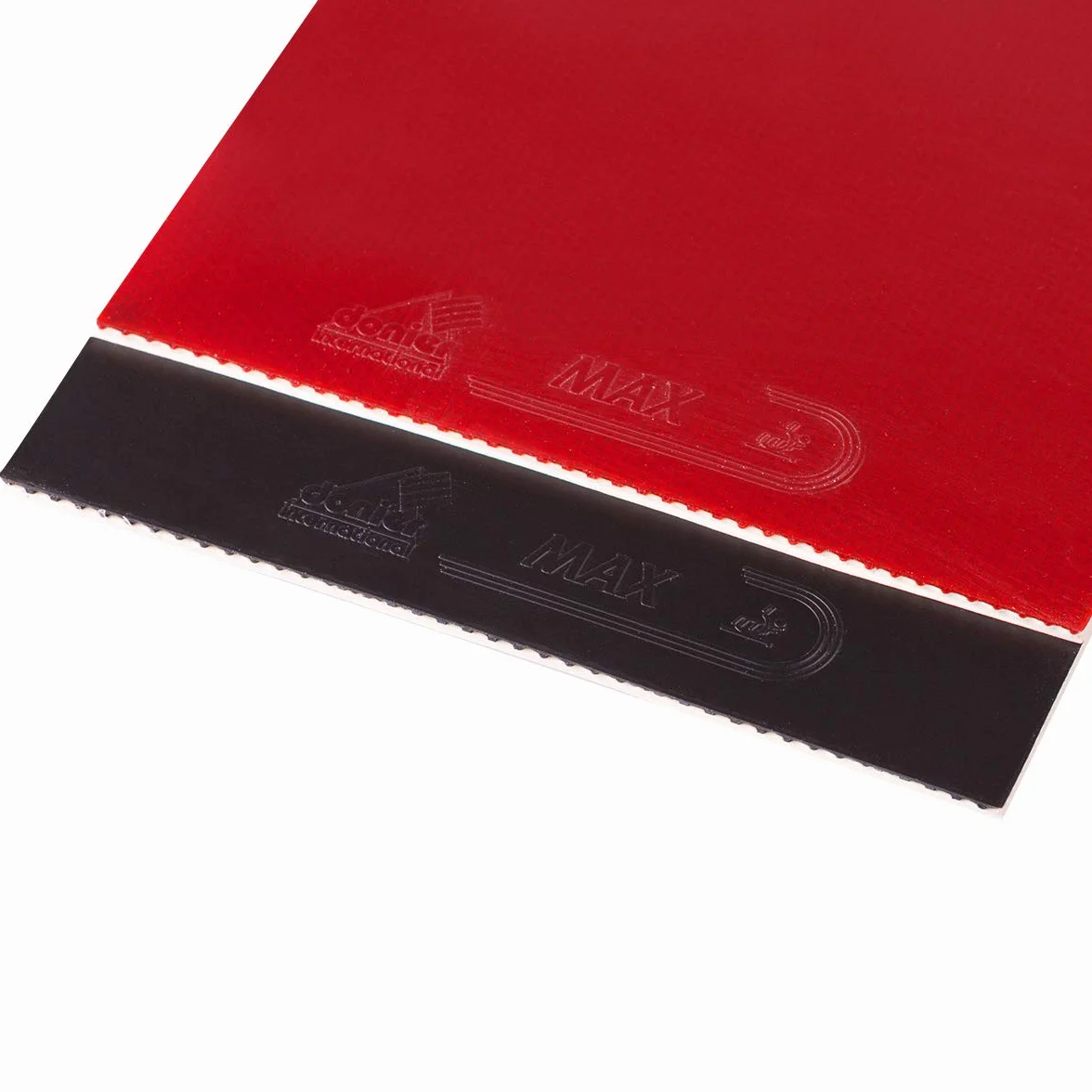 Donier Goma de Ping Pong MAX 2,0 mm Rojo Tenis de Mesa Alta Velocidad Control