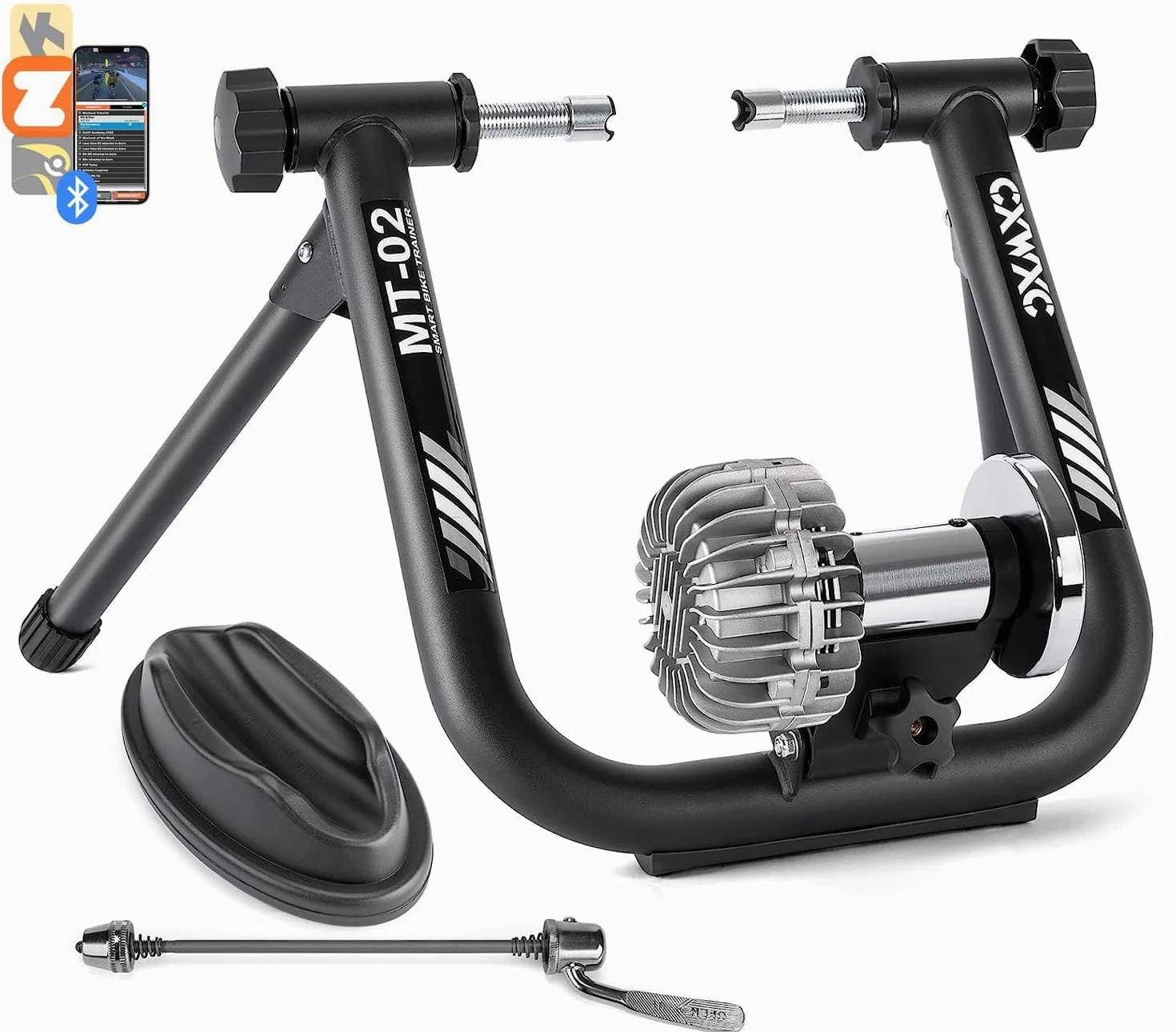CXWXC Mesa de bicicleta inteligente para bicicleta (entrenador inteligente de ruedas)