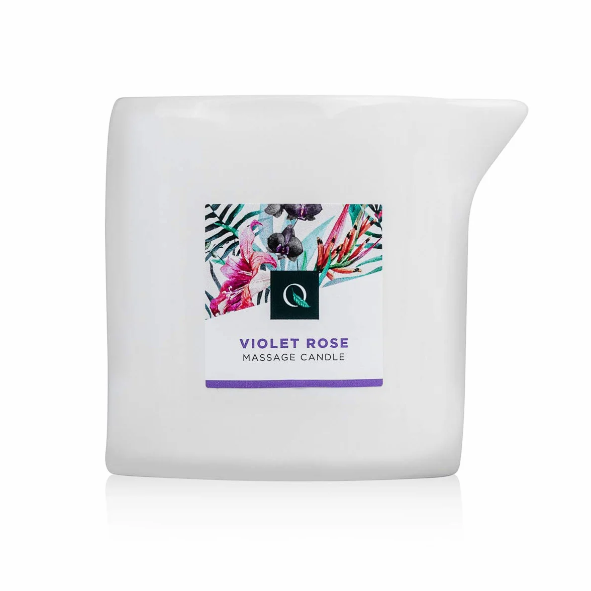 Exotiq Massage Candle Violet Rose 200 ml Aceite de Masaje Caliente