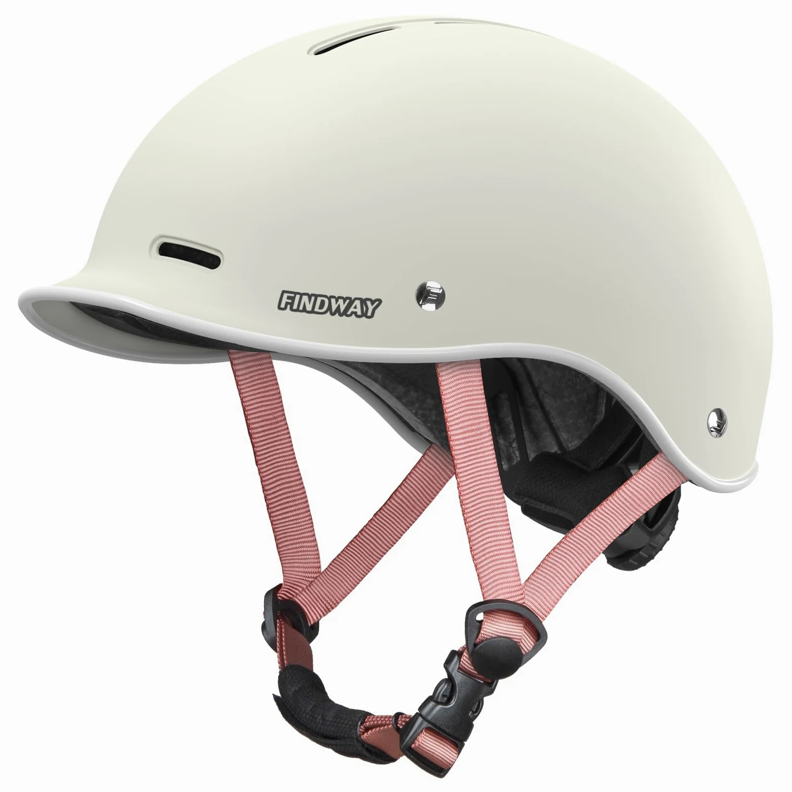 Findway Casco de bicicleta para hombre y mujer, casco de ciclismo para el tráfico urbano y viajeros, ofrece protección para ciclismo de carretera, patinaje y bicicleta eléctrica, con 14 canales de