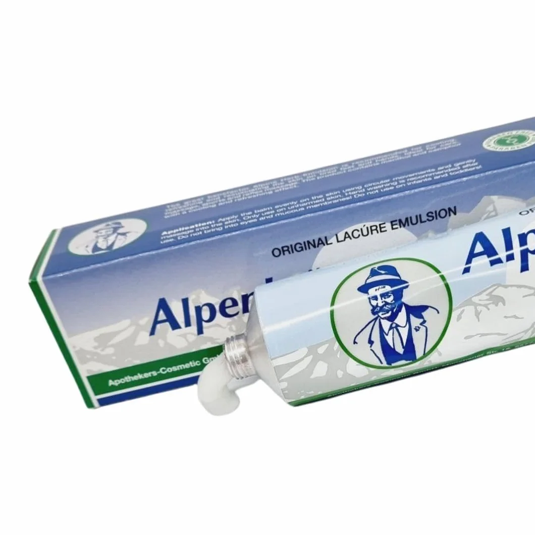 Crema Alpina Lacure 4 x 200 ml 800 ml emulsión de hierbas alpinas para masaje