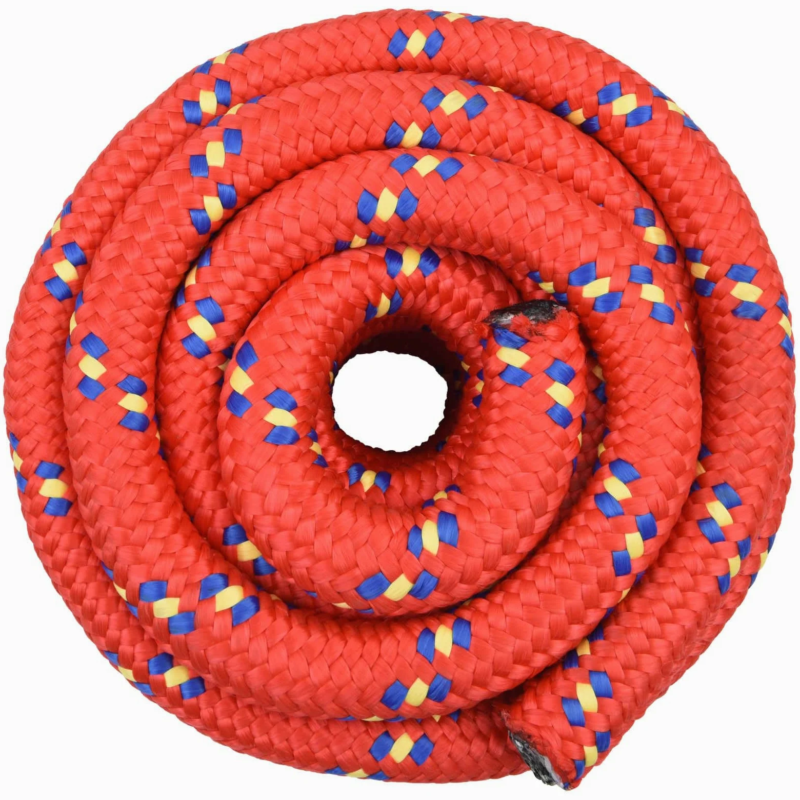 Cuerda para barco, 10 m, color rojo, 3 cm, polipropileno, resistente y resistente a la intemperie, para barco, camping, exterior, vela, versátil, para atar, tensar y asegurar