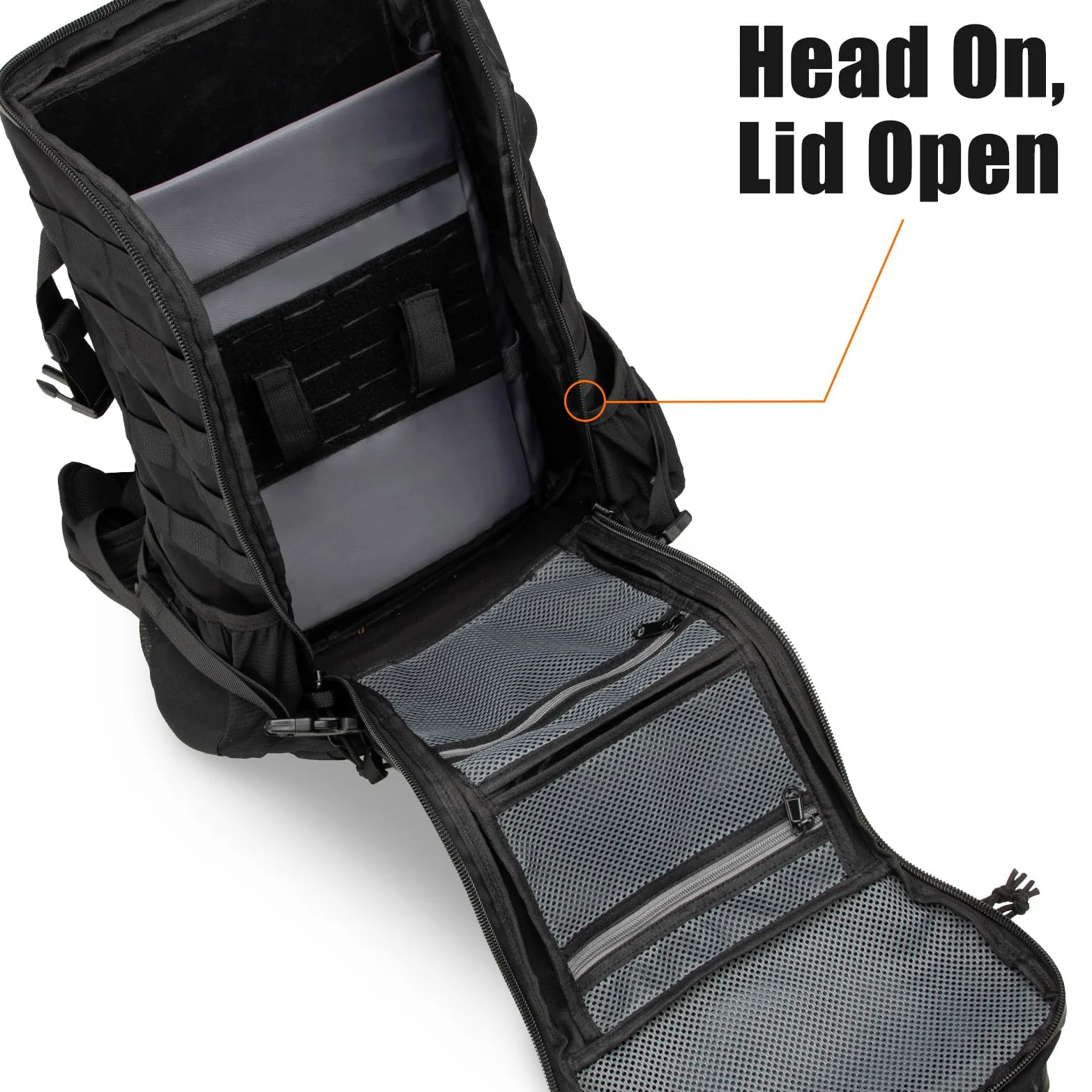 Jueachy Mochila Táctica EDC para Hombre: Mochila Militar de Asalto de 30 Litros con Sistema MOLLE Ideal para Senderismo Gimnasio Trabajo y Desplazamientos Diarios