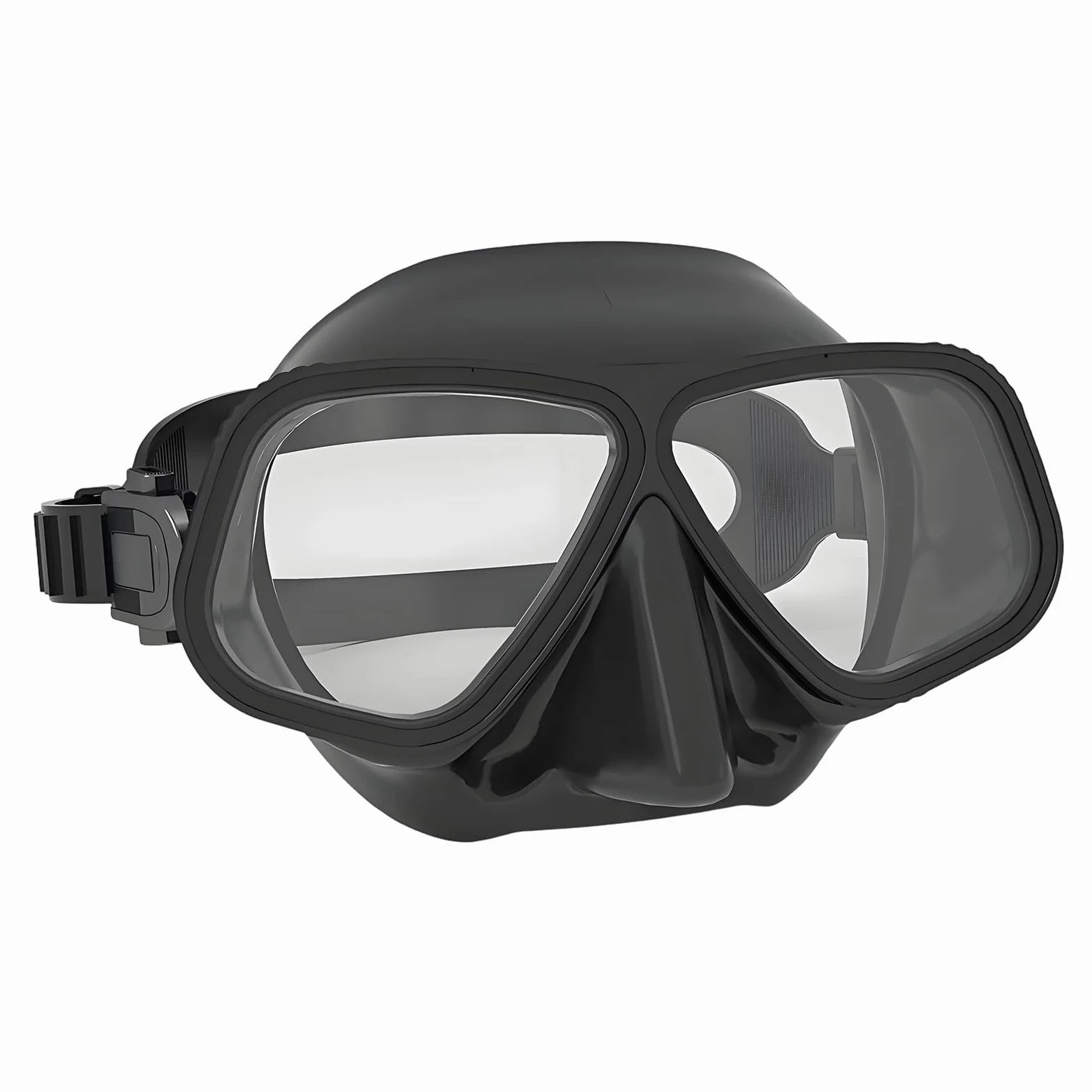 Gafas de natación impermeables con revestimiento de lente de buceo para jóvenes y adultos, sellado cómodo, equipo deportivo, revestimiento protector deportivo, cómodo sellado, diadema ajustable
