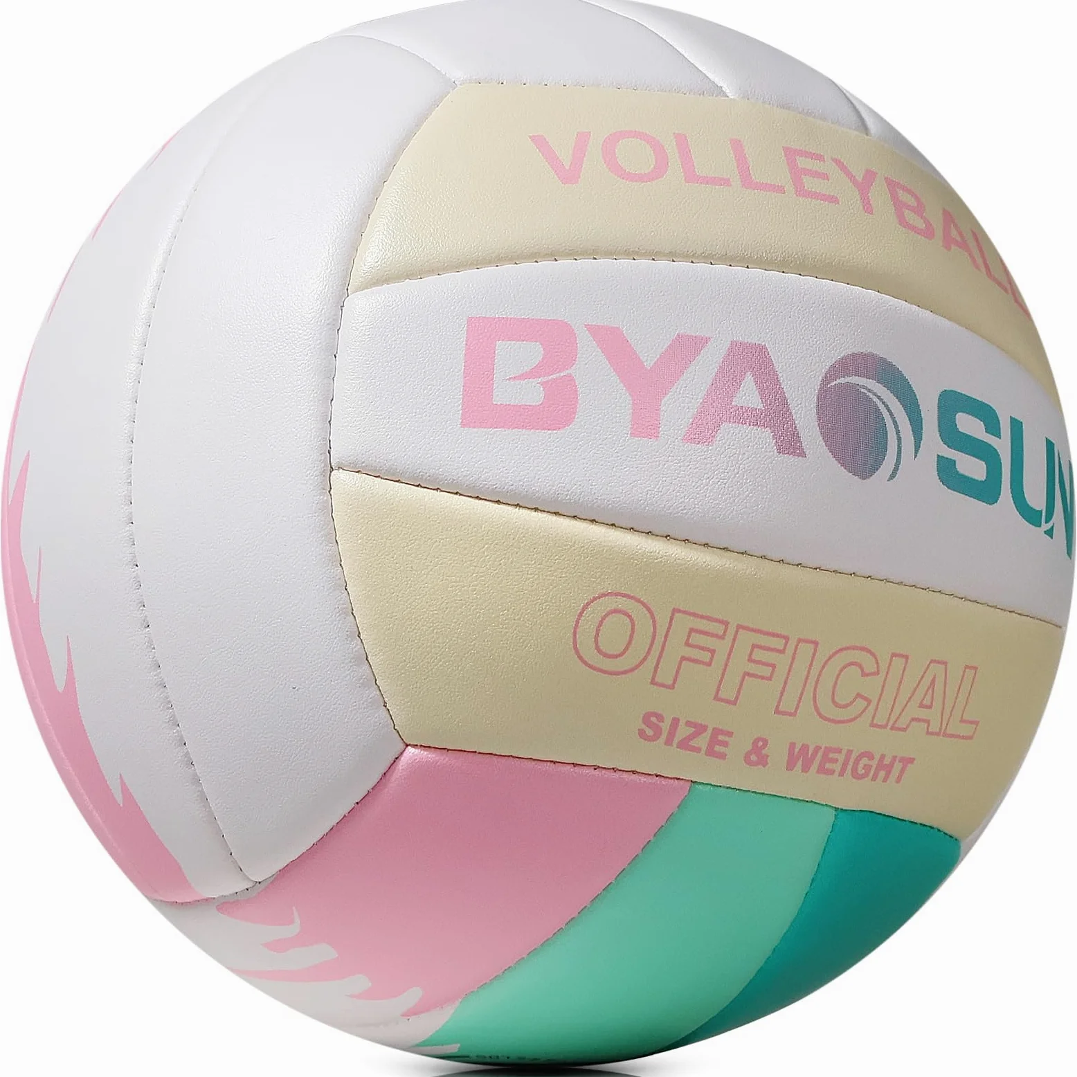 Balón de voleibol oficial suave para interiores y exteriores, tamaño 5, voleibol de entrenamiento para principiantes, adolescentes y adultos