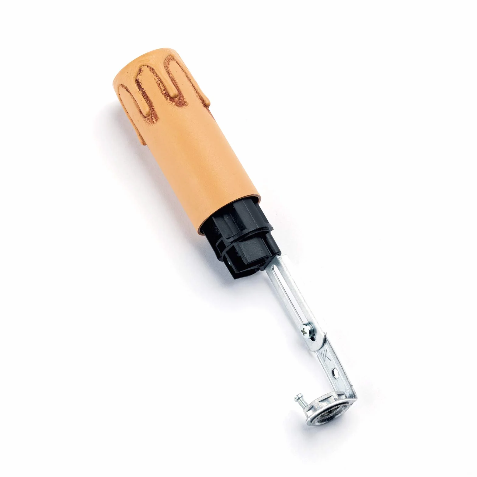 ORION LIGHTSTYLE 5 Casquillos de Plástico Antiguo para Lámpara de Araña, Marrón (85 mm)