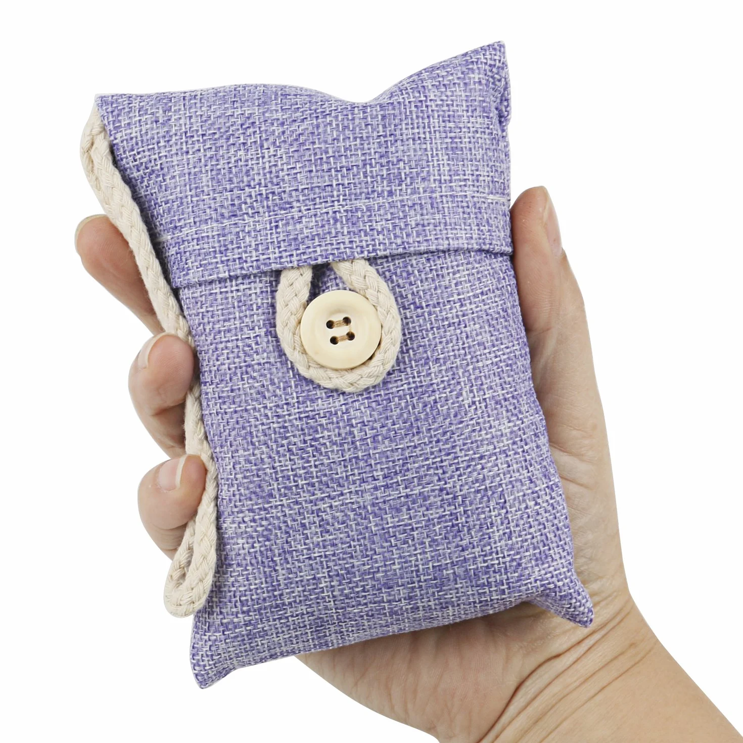 TRIXES Bolsas Purificadoras de Lino Carbón de Bambú para Armario Absorben Olores