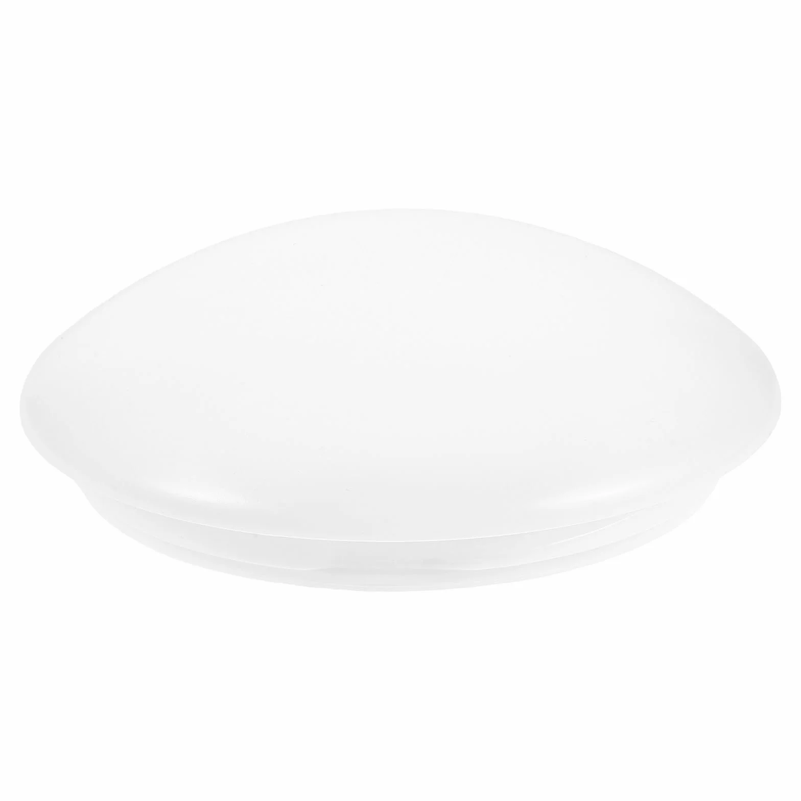 Toyvian Pantalla Lámpara Ventilador Techo Acrílico Blanco 21.5x21.5x7 cm Interior Moderna