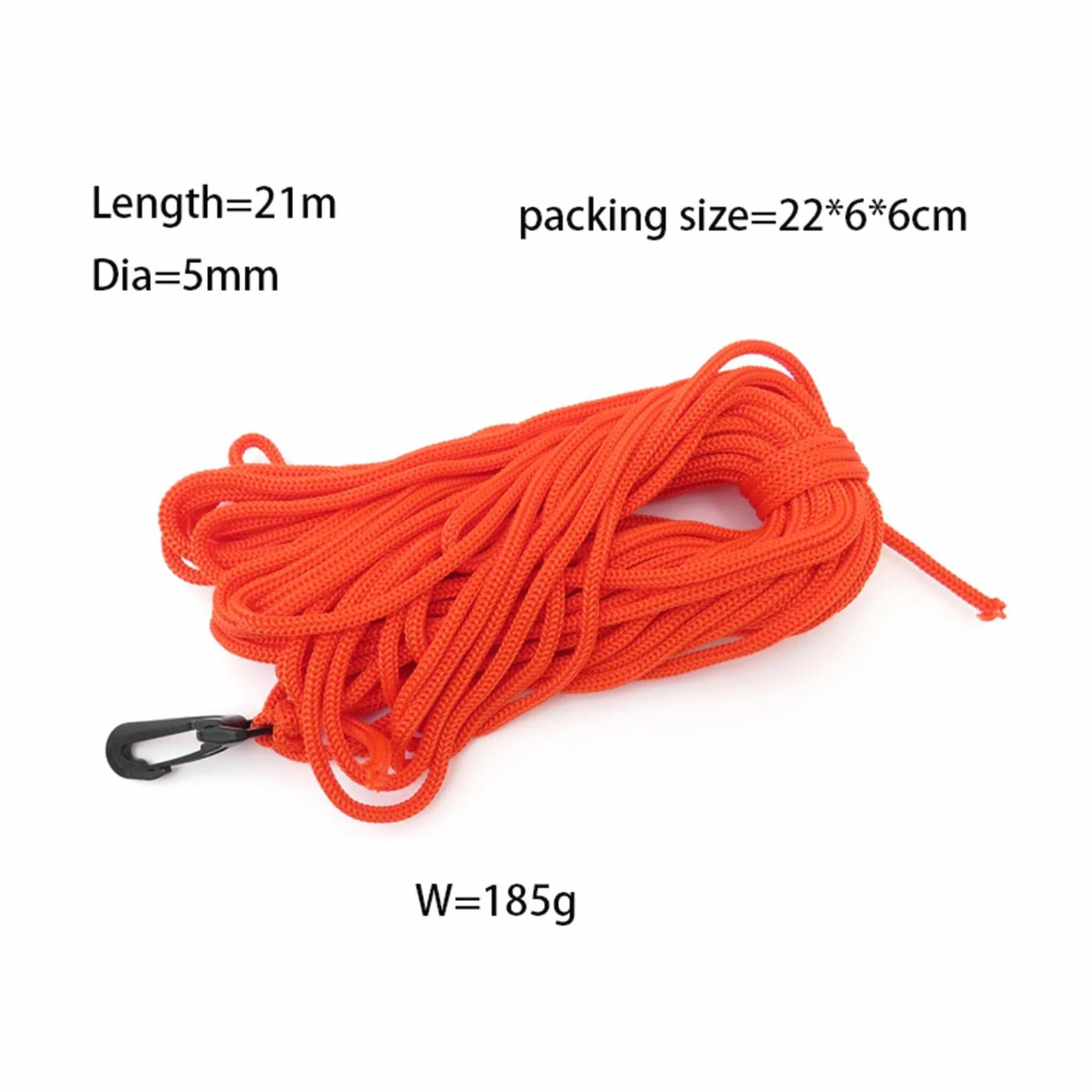 Cuerda de Flotador de boya, Cuerda de Buceo de Cuerda portátil, Cuerda de Buceo de boya para Freediving Accesorios al Aire Libre