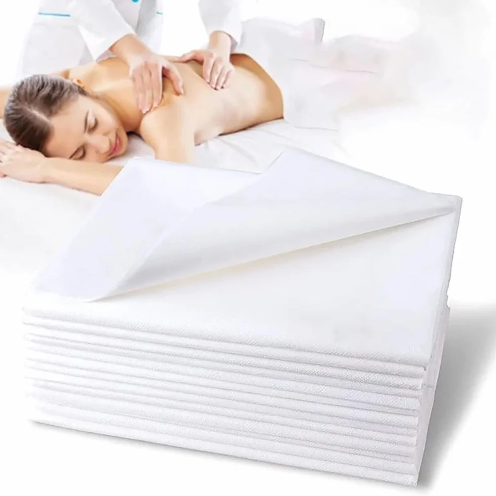 NEWFUN Sábanas Desechables Camilla Masaje 100pcs No Tejidas 180x80cm