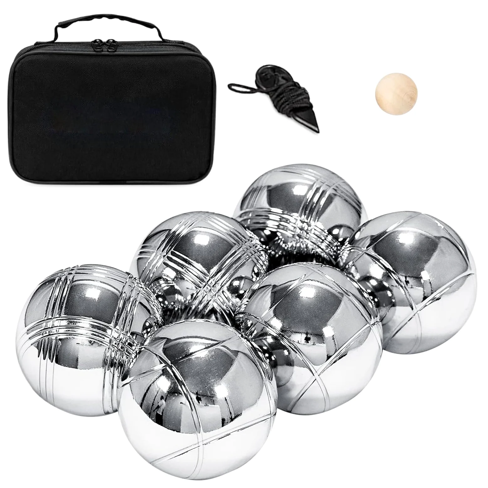 Bolas, juego de bolas de petanca de metal | Bola de petanca al aire libre de metal - Juegos recreativos versátiles al aire libre para vacaciones en la playa, jardín familiar, picas-